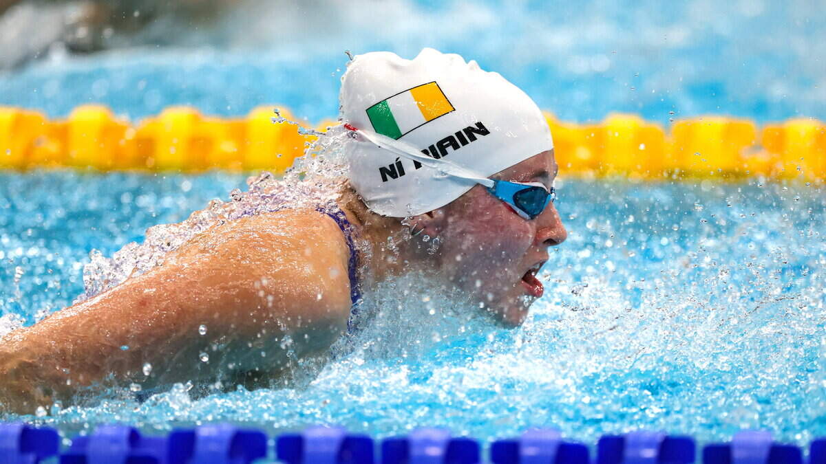 Róisín Ní Riain in form as three Irish para swimmers advance to World finals