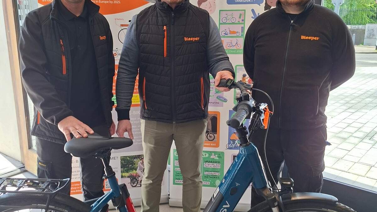 Laois becomes home to first public community eBike Library in the midlands