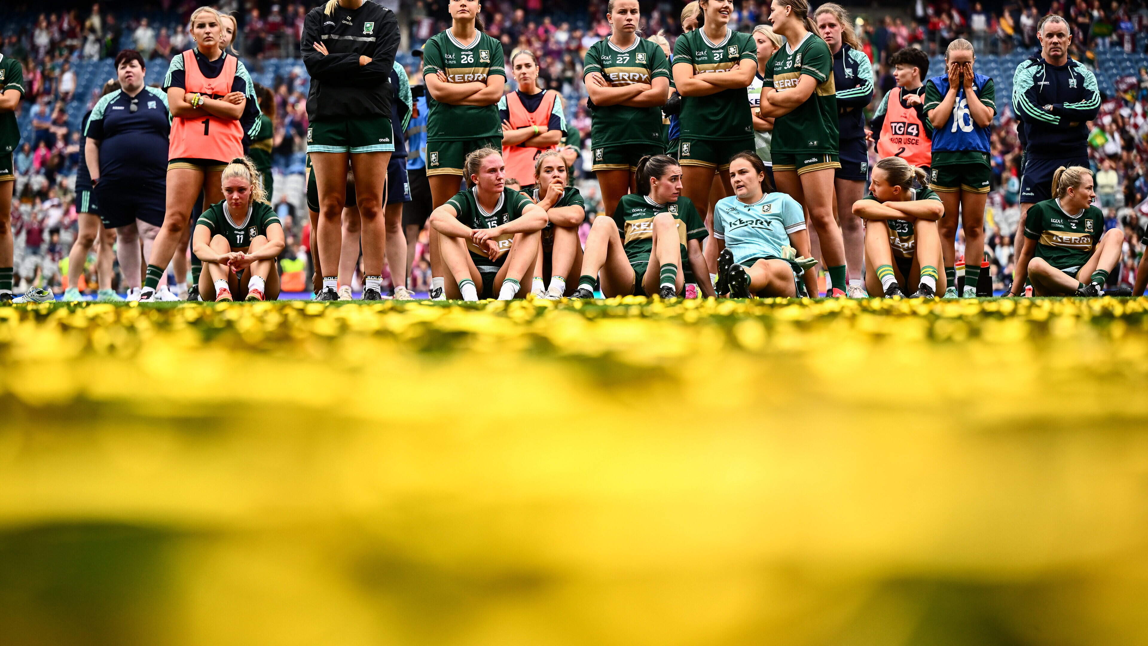 Kerry ladies boss Mark Bourke reacts to All-Ireland final defeat – ‘everyone is just devastated’