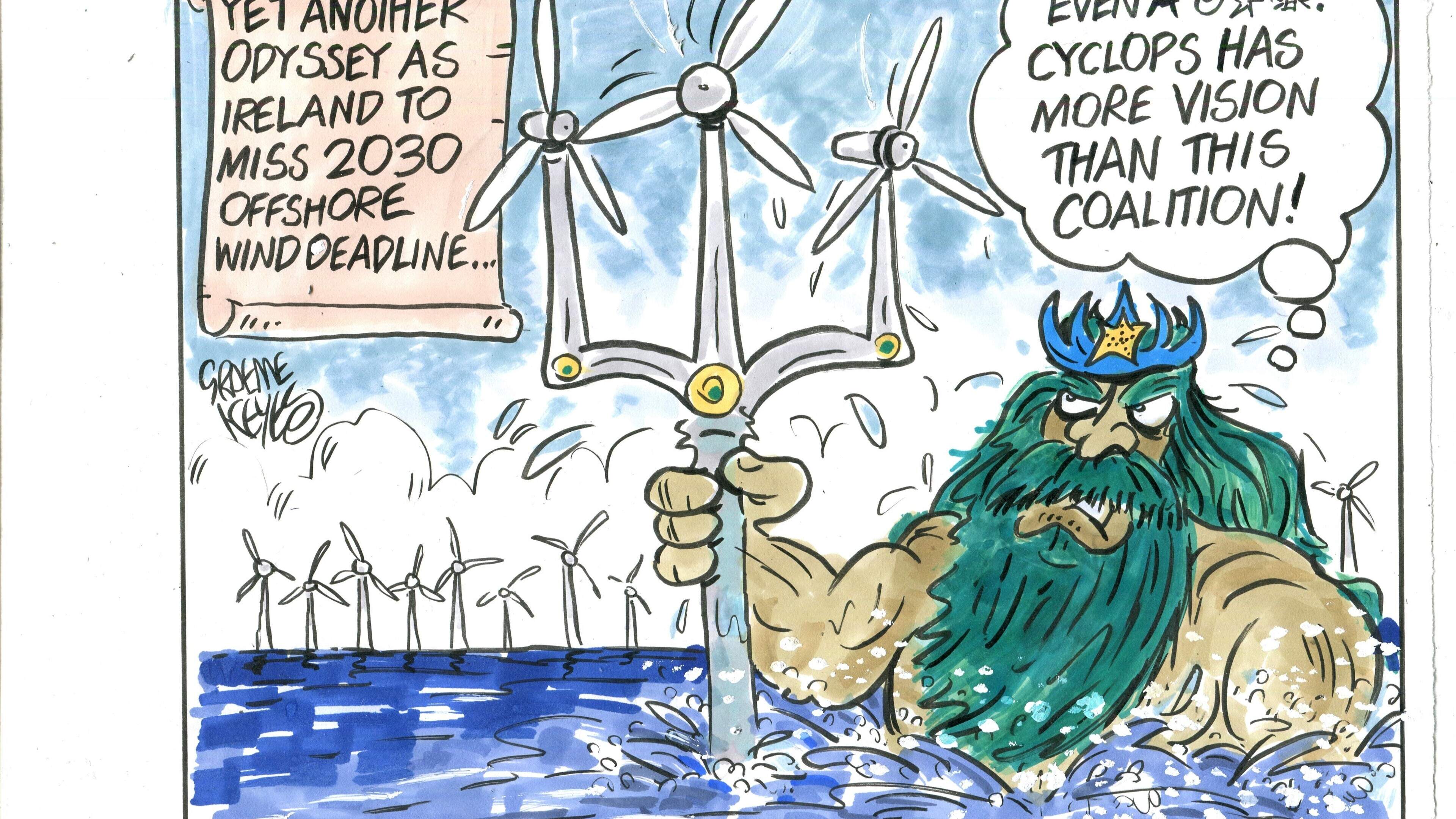 Richard Curran: Ireland’s offshore wind promise is still blowing in the breeze
