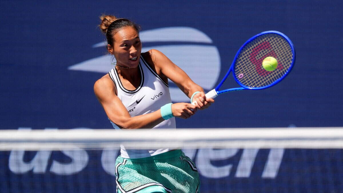 Zheng shocks Swiatek to reach US Open quarter-finals as Andreeva extends deepest run in New York