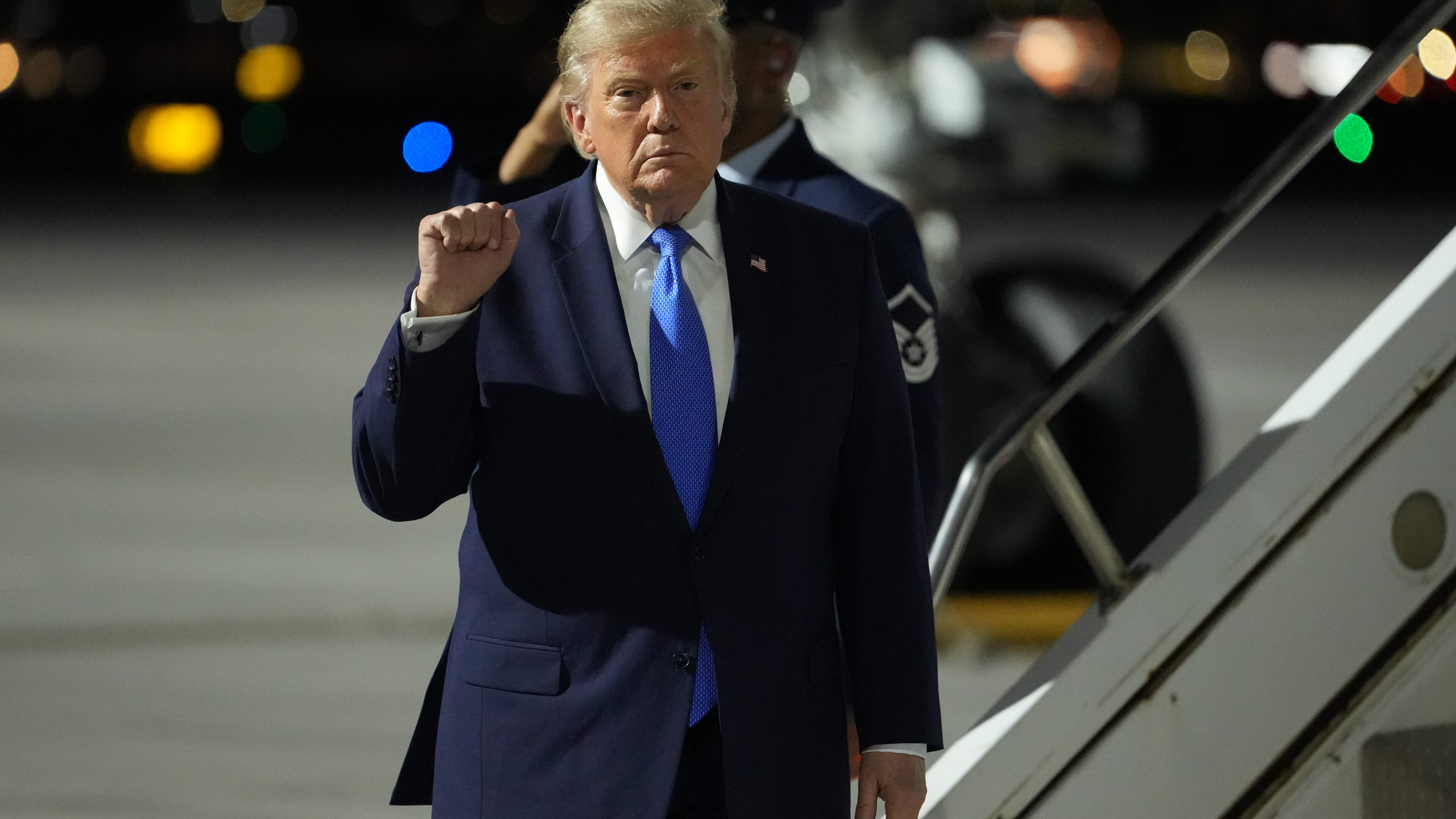 Police arrest ‘suspicious’ armed man at Trump golf course ahead of president’s fundraiser