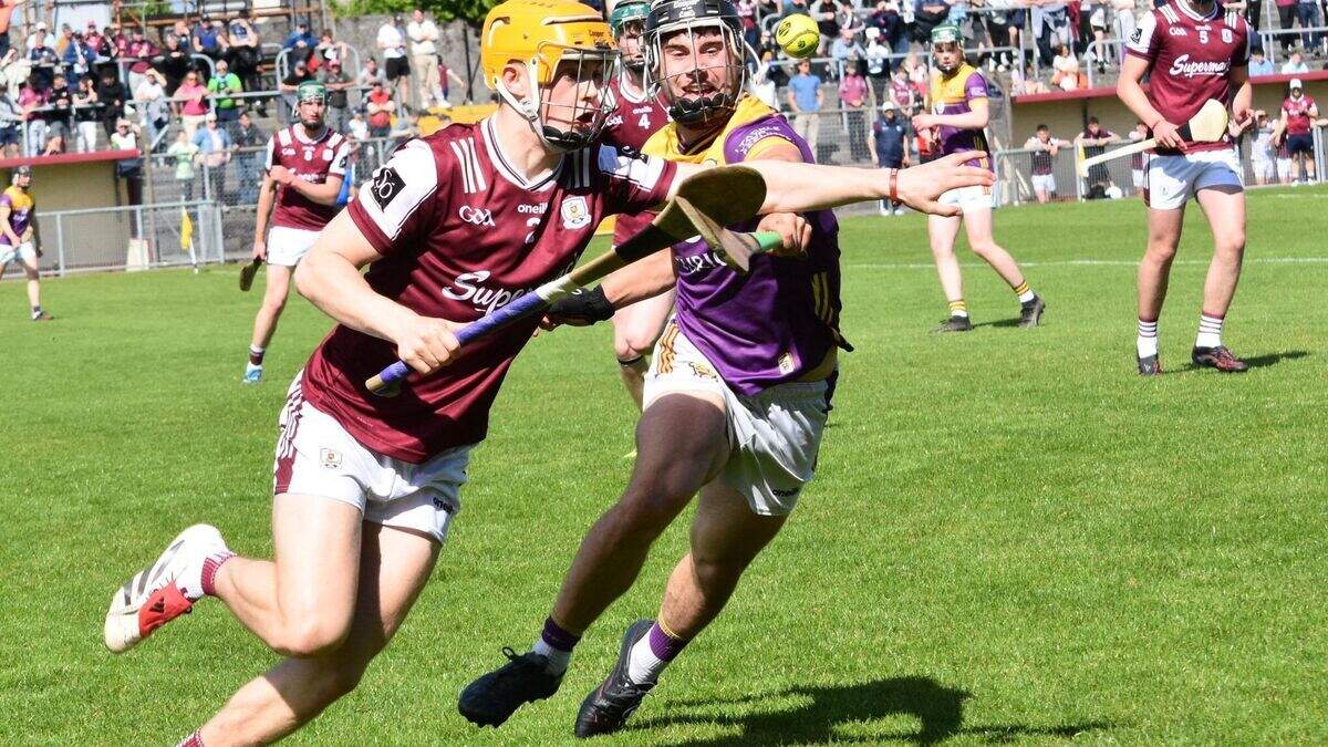Galway in control against Wexford in Leinster Minor hurling ...