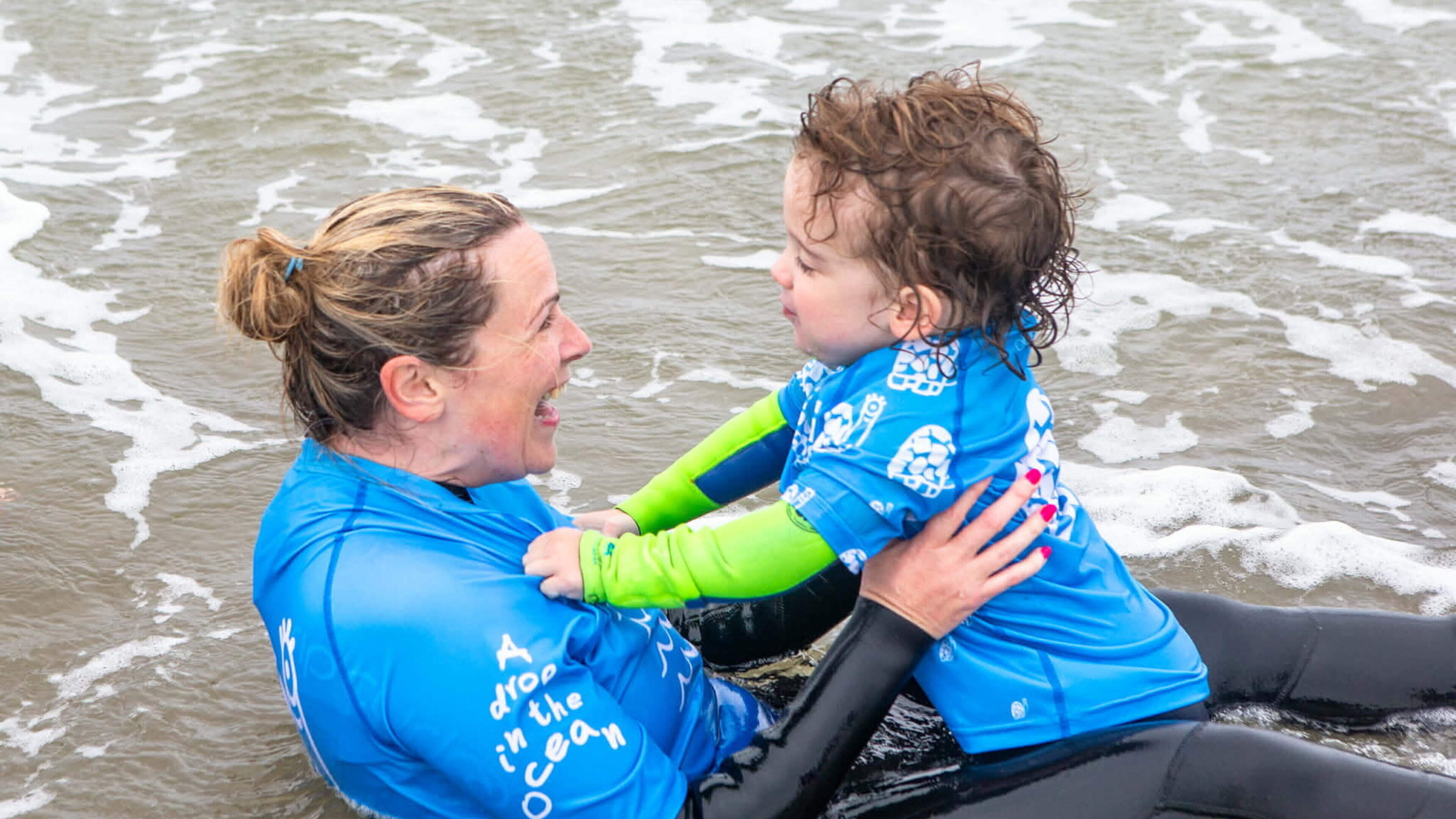 New accessibility programme allows Donegal boy living with Spina Bifida to surf and play in the sea