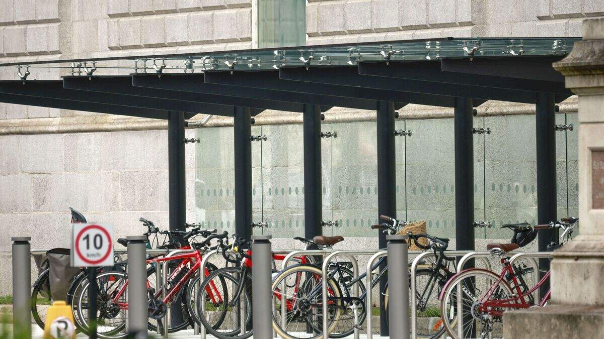 How €336,000 Leinster House bike shed was hoped to become model design ...