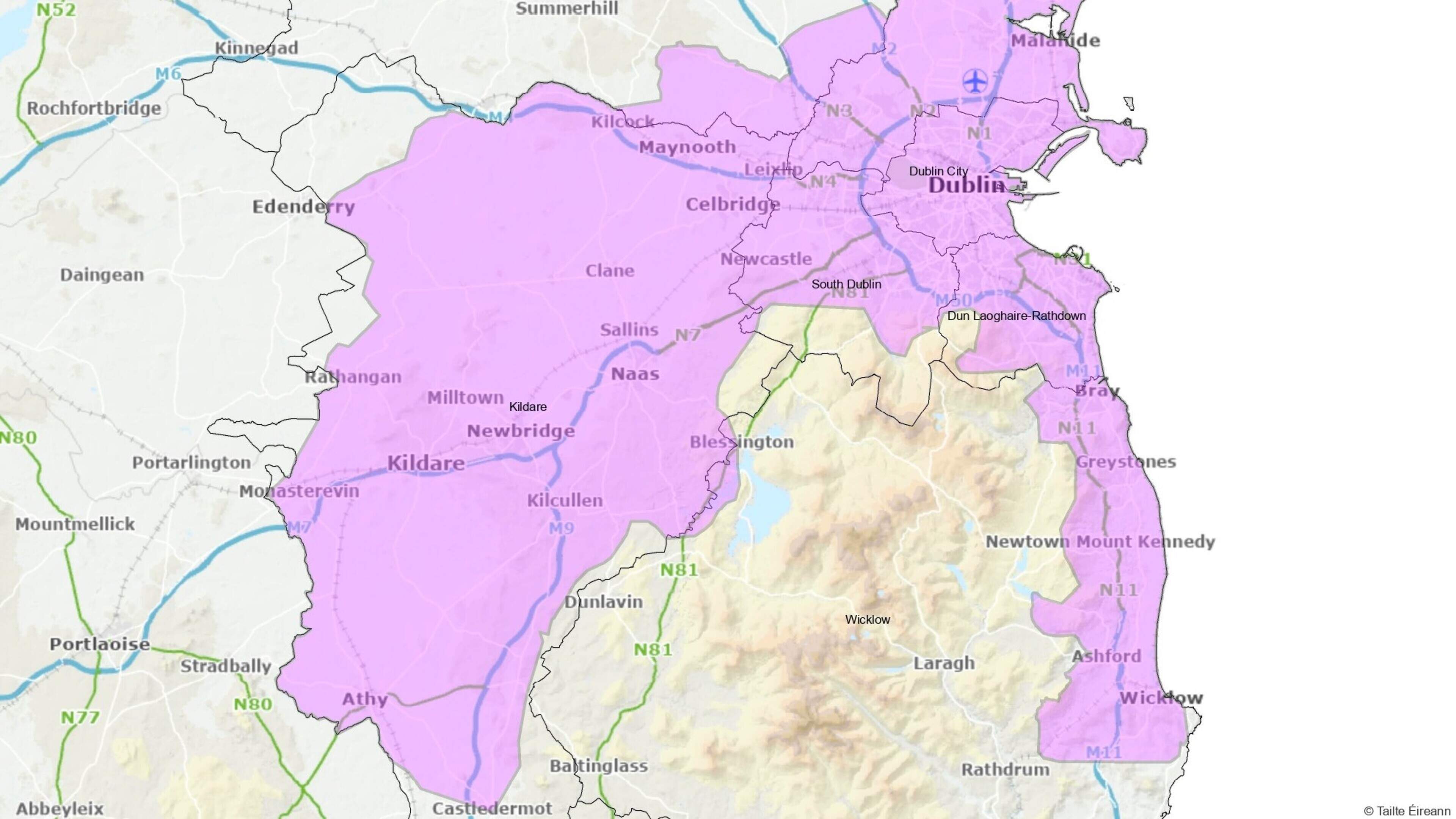 Hosepipe ban to hit parts of Wicklow as county remains under hot weather advisory and high fire risk level
