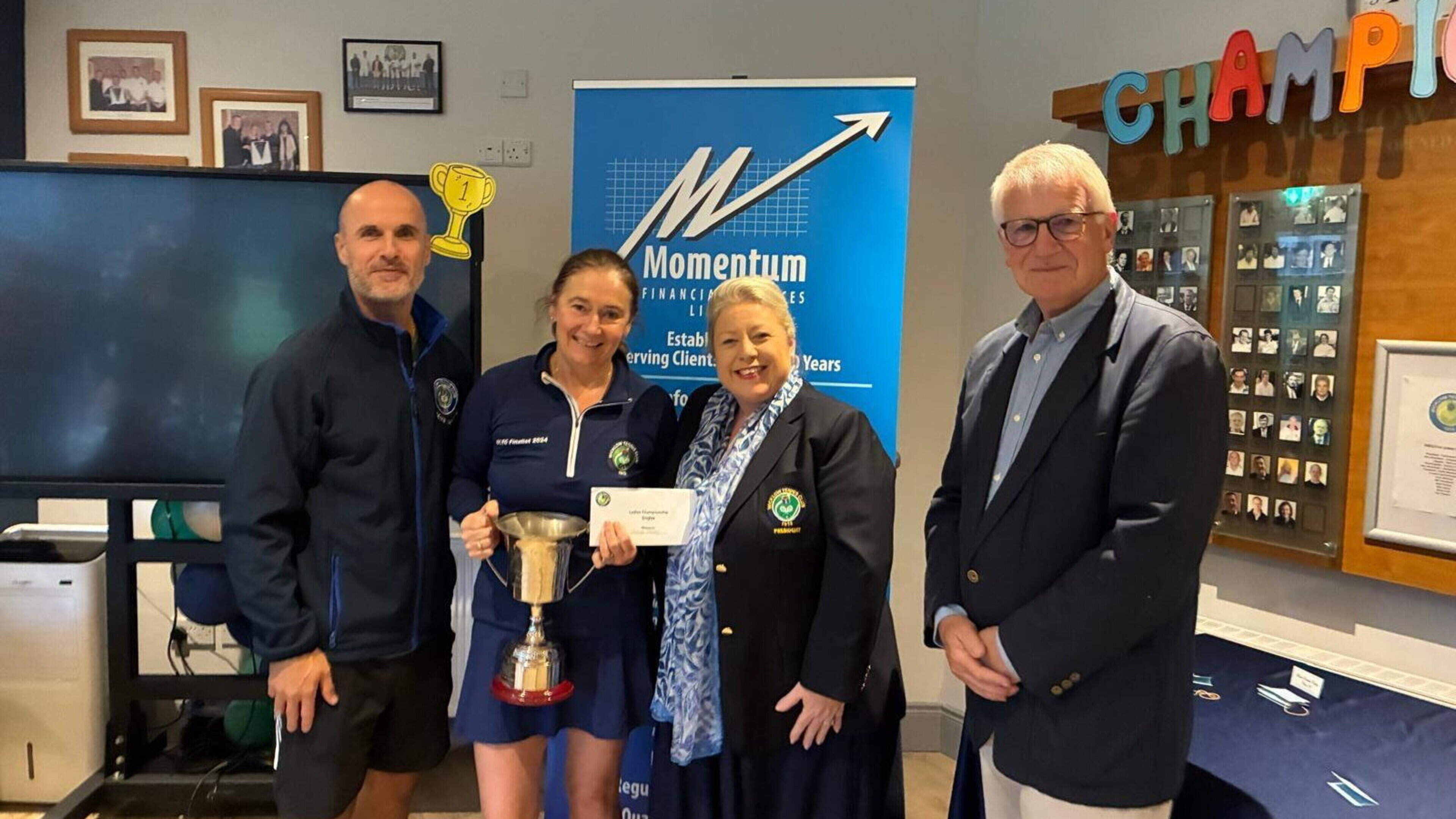 Wicklow Tennis Club crowns Shionagh Downey and Sean Farrell as senior singles champions in packed finals day
