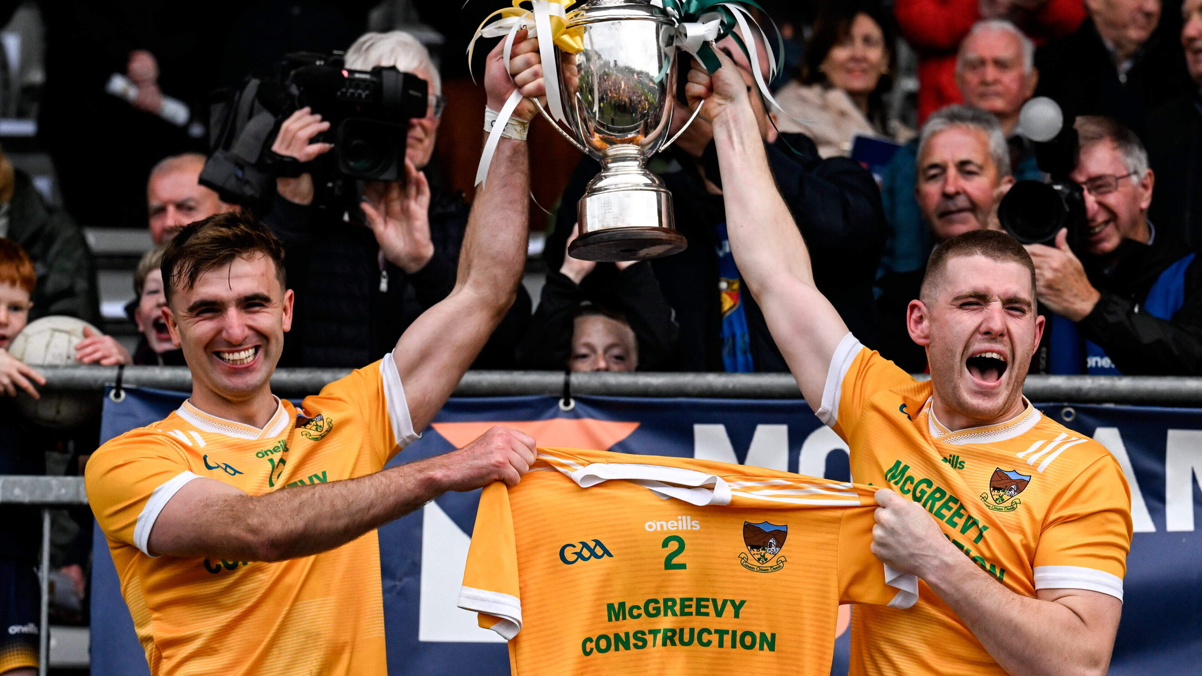 Charlie Carr goal drives Clonduff past Burren to end 26-year wait in Down