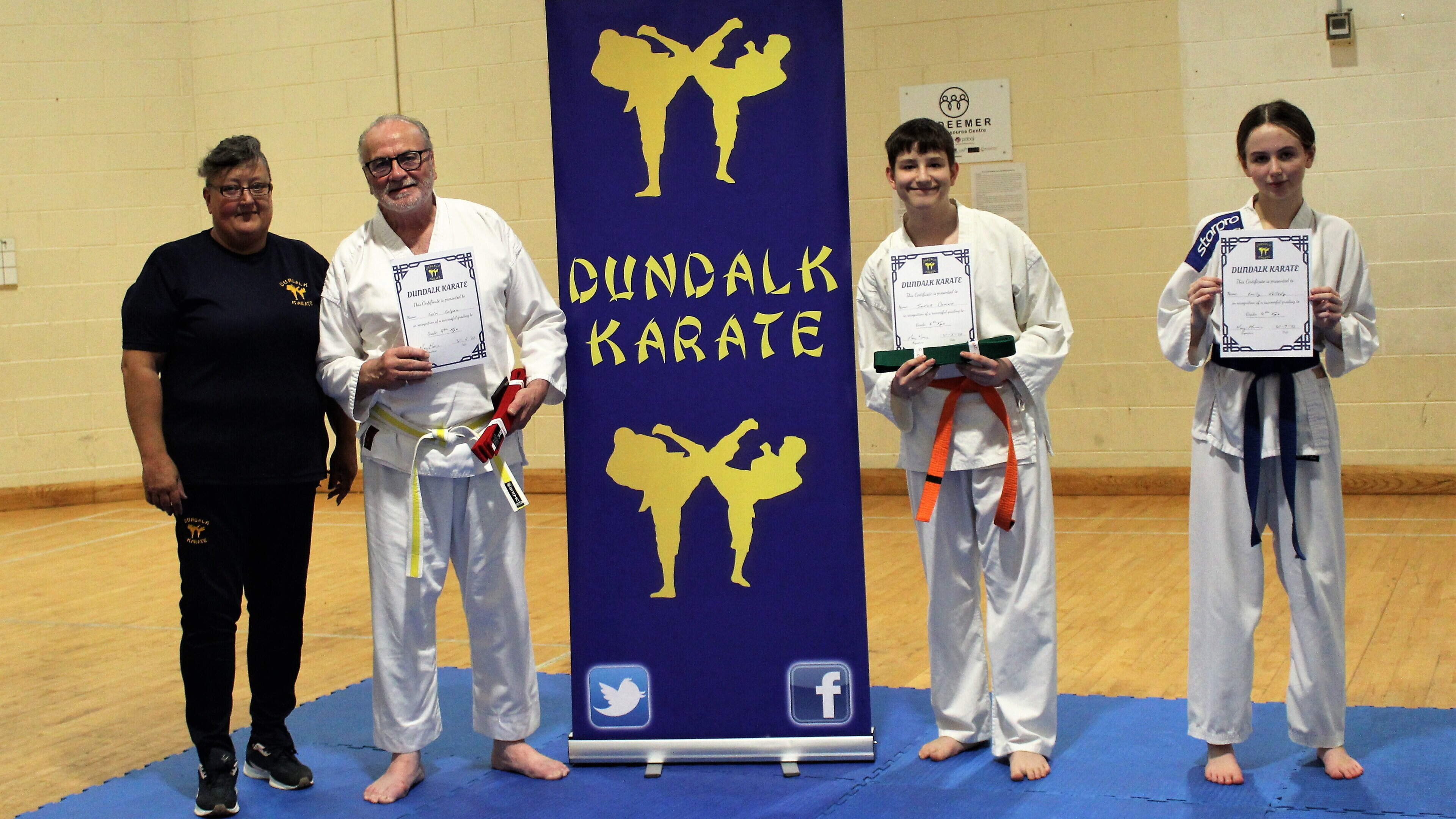 Dundalk Karate members successful Summer Grading
