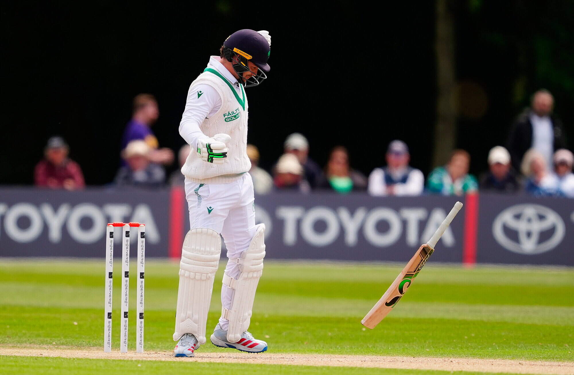 Stephen Doheny and Lorcan Tucker positives for Ireland as New Zealand wrap up Test with innings and 79 runs to spare