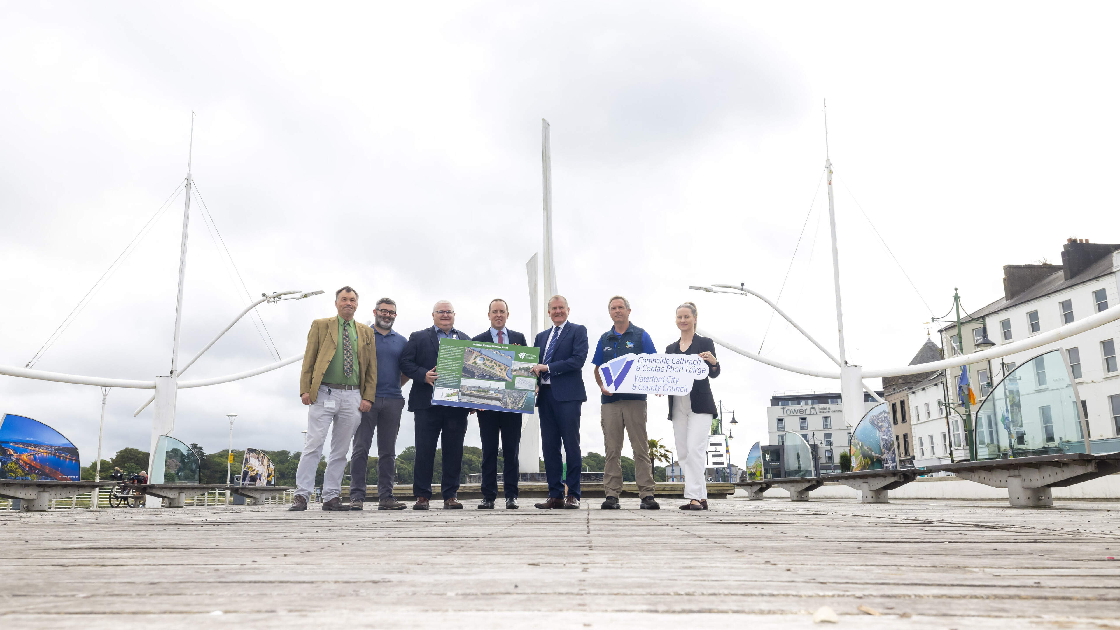 €465,000 in funding to refurbish Waterford city’s William Vincent Wallace Plaza 