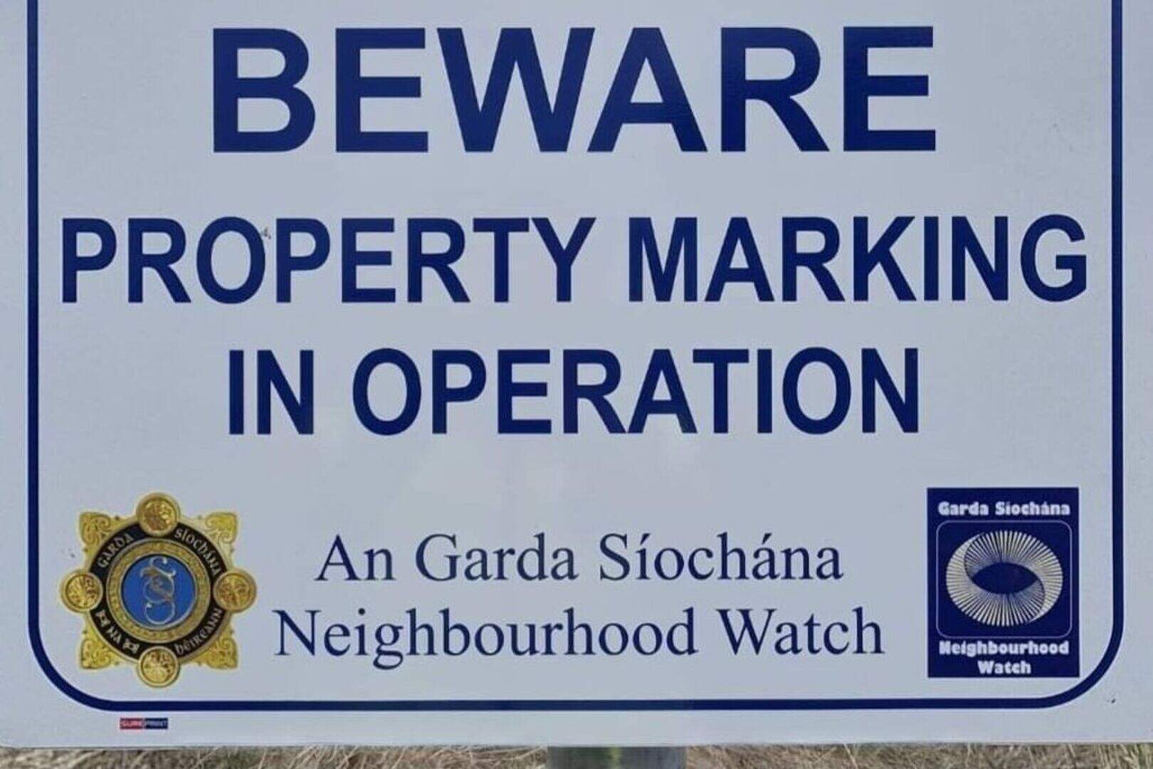 Louth property marking project aimed at reducing theft and burglary ...