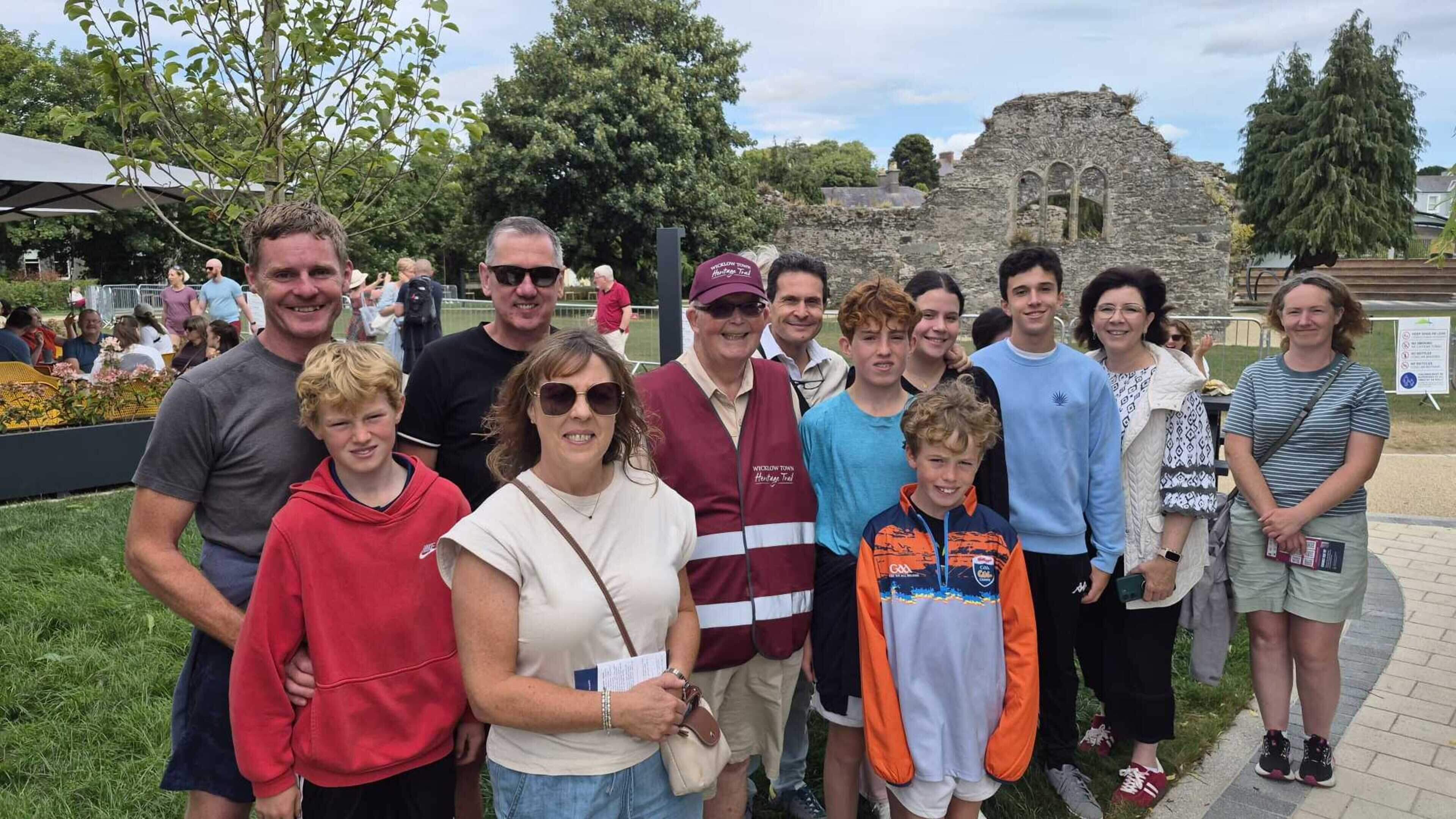 Revamped Abbey Grounds attracting visitors to Wicklow for guided walks