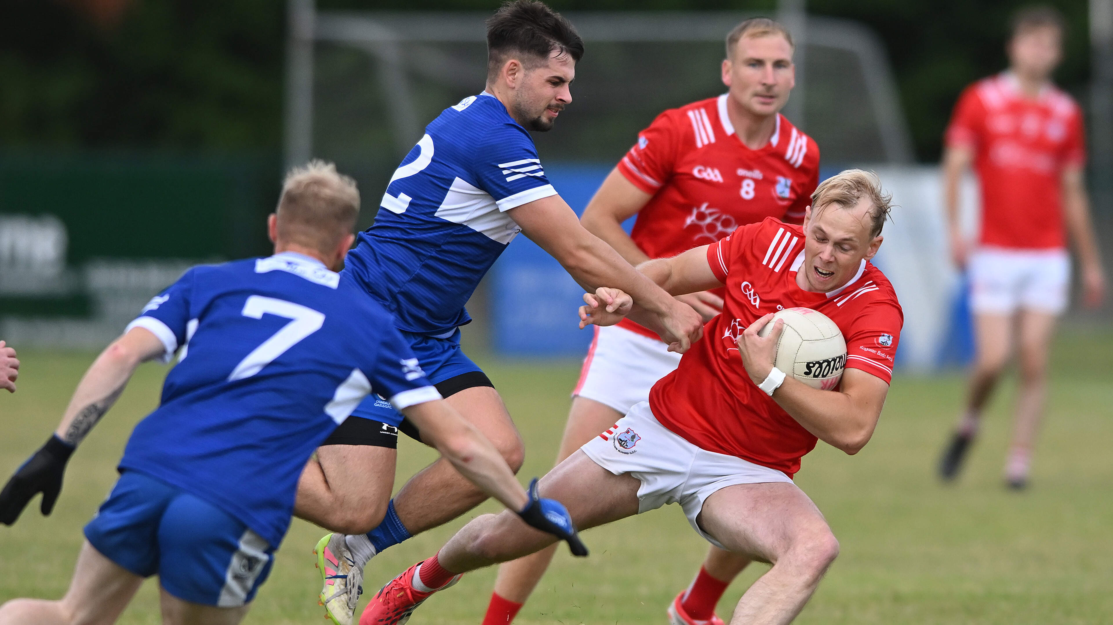 Mattock survive play-off as Newtown Blues and Young Irelands face Division 2 football