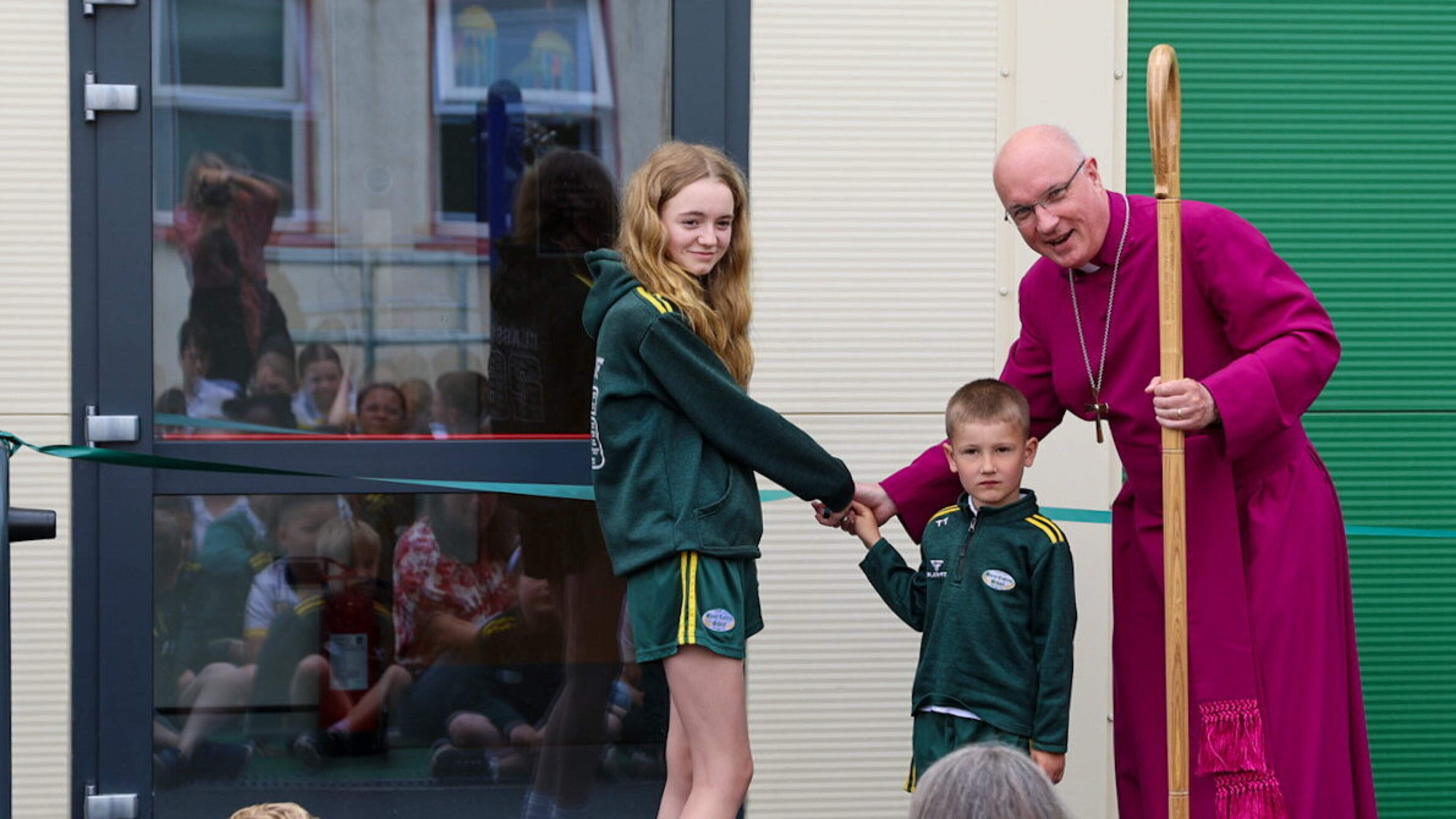 Double celebrations as Wexford primary school unveil new extension and marks 50th anniversary