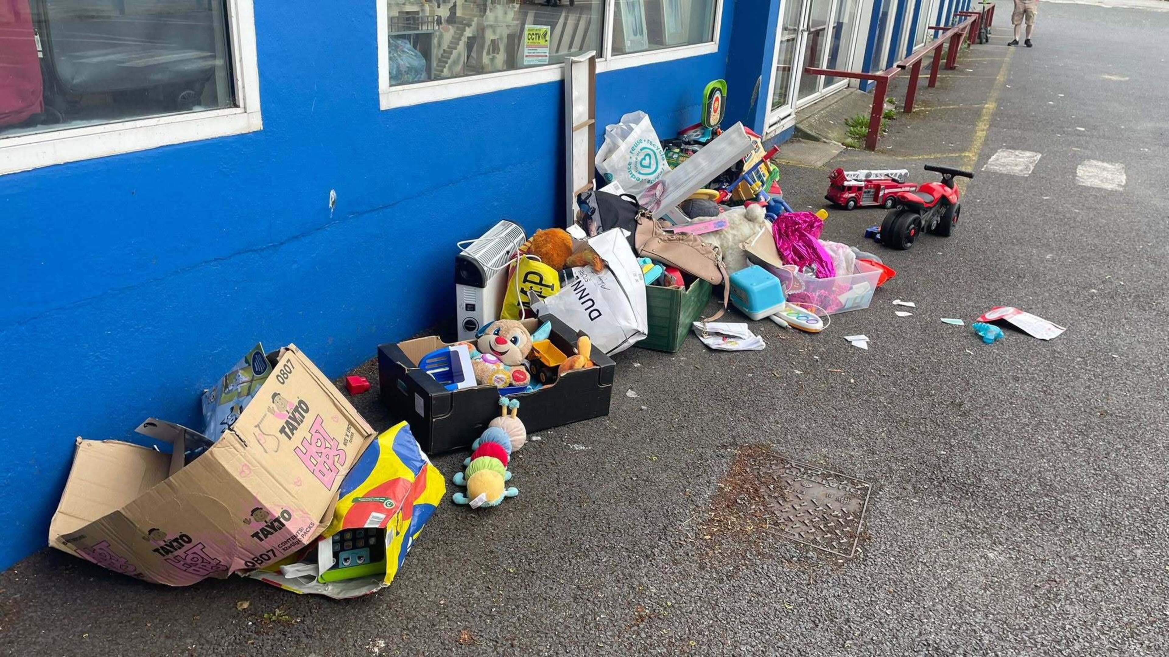 Louth charity appeals for proper donations after unusable items left outside premises