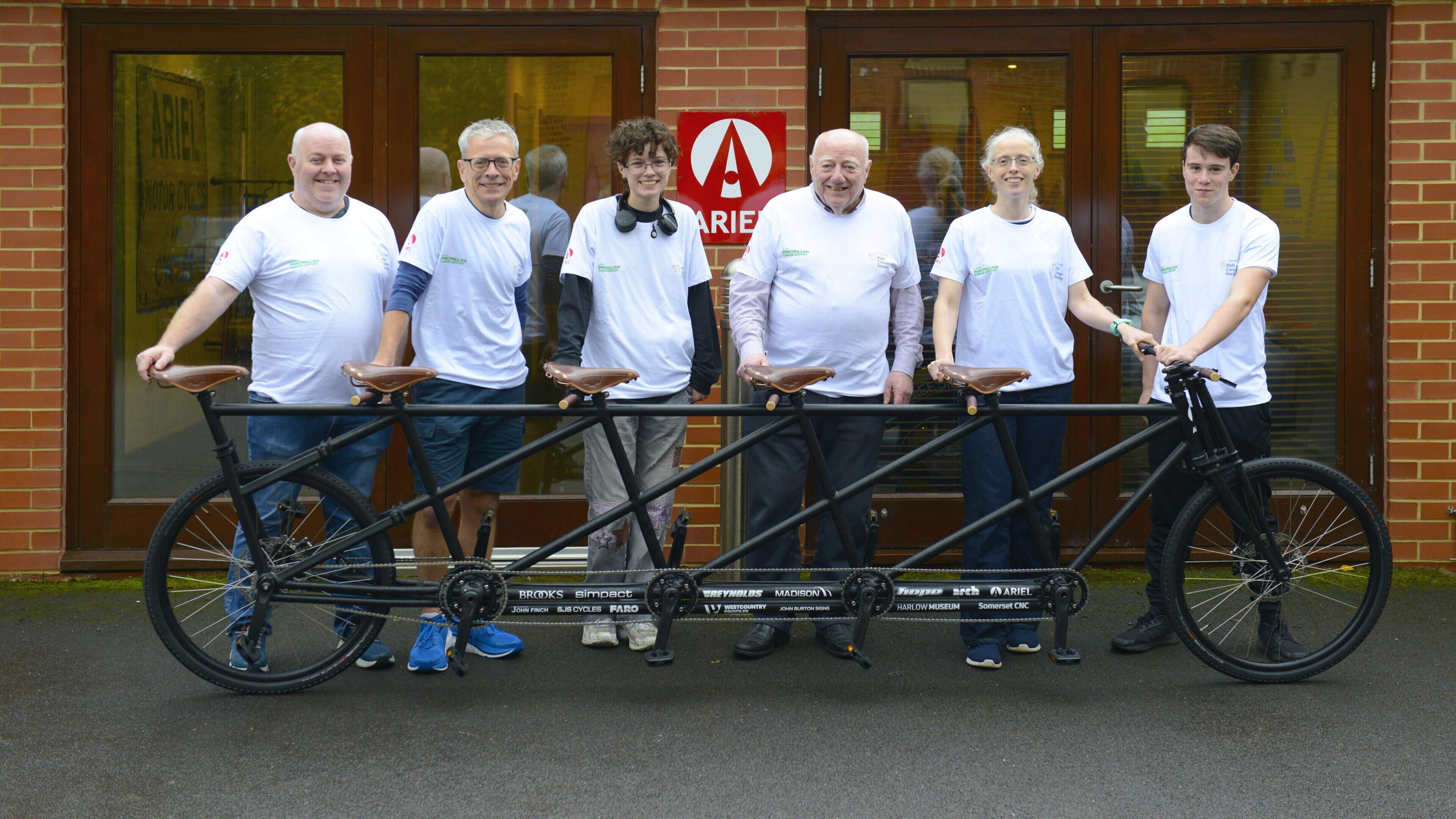 Wexford family’s inspiring mission to ride an 1800s five-seater bike cross-country for charity