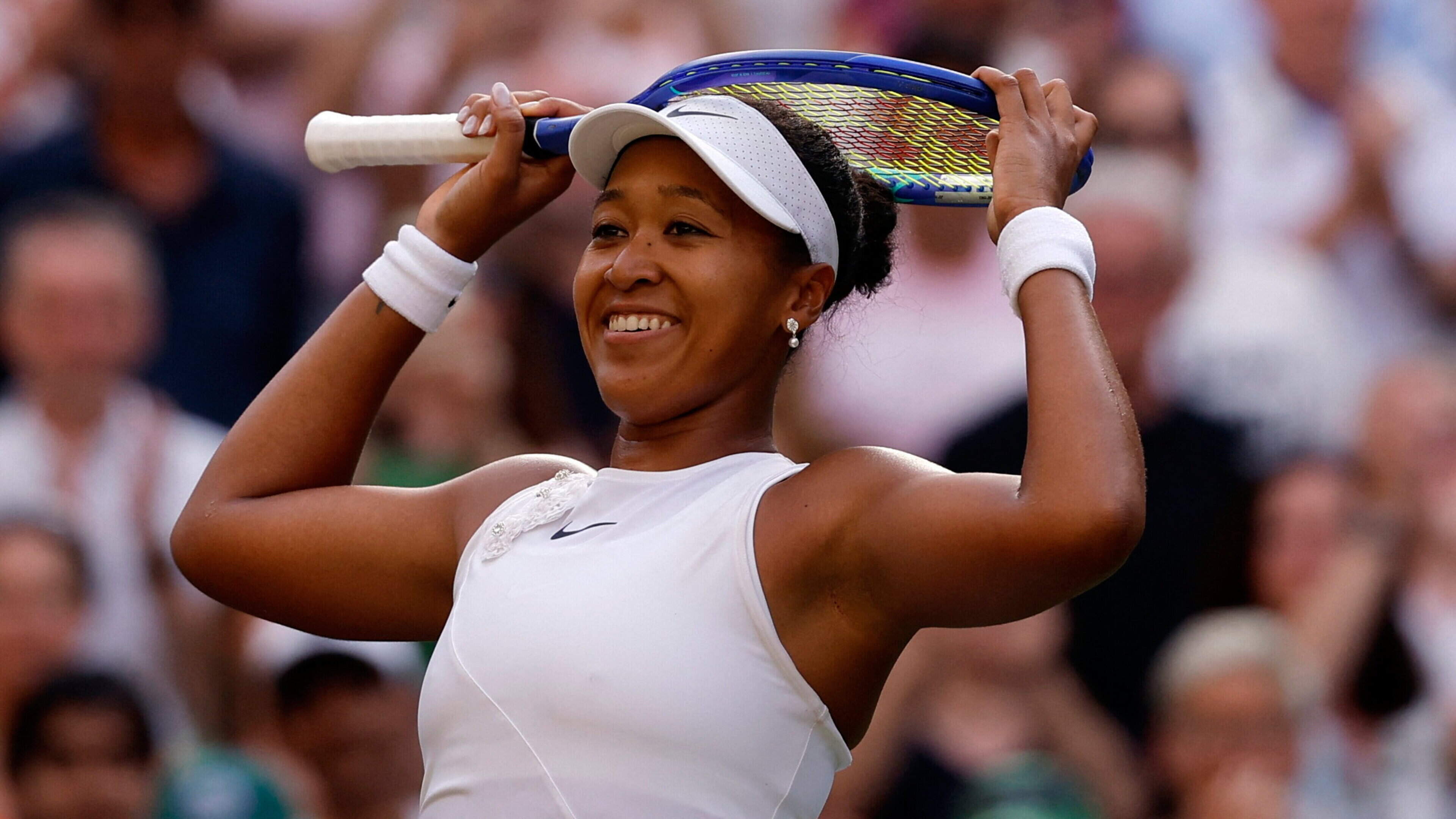 Naomi Osaka stuns top seed Aryna Sabalenka in straight sets at Wimbledon
