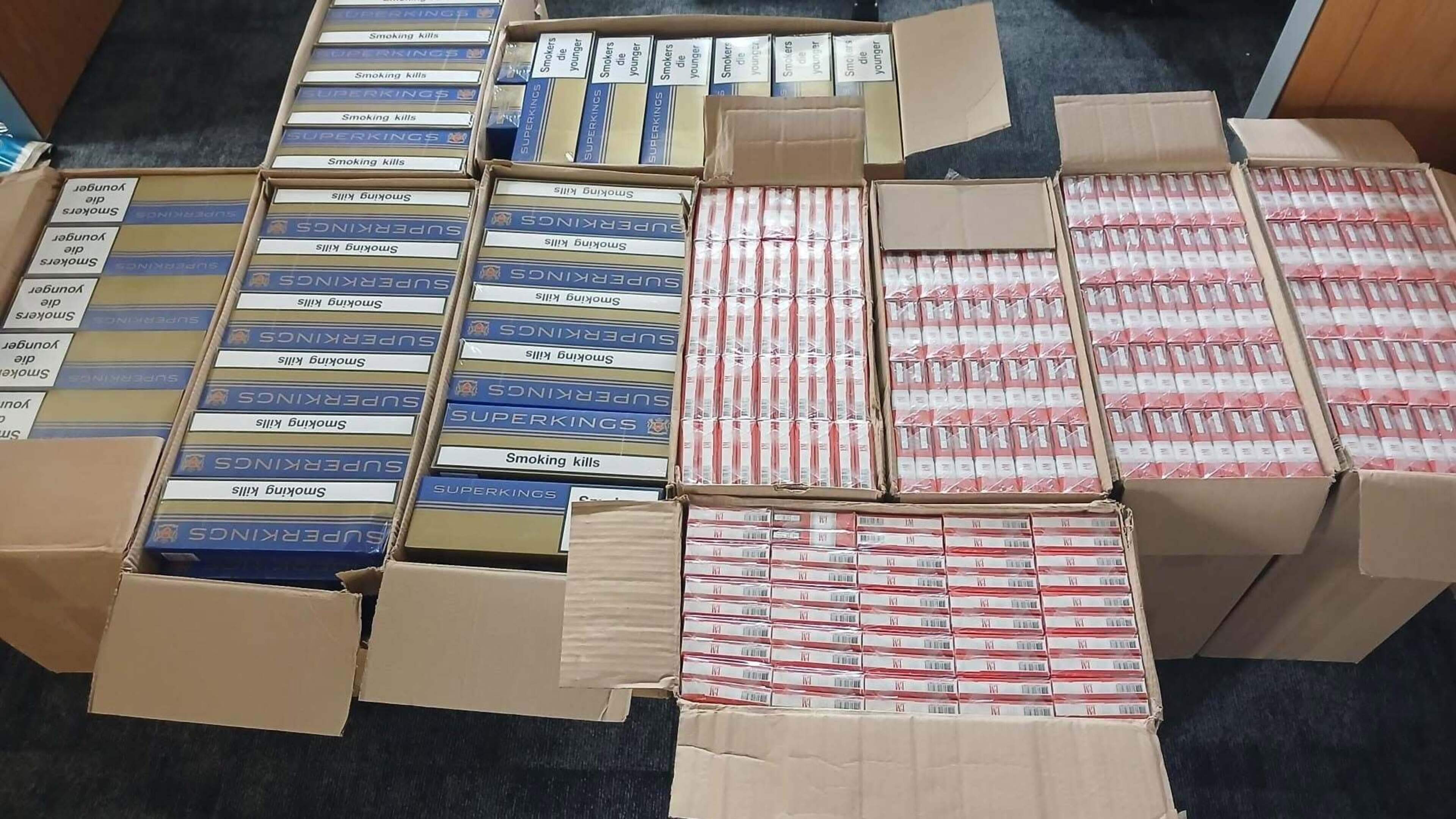 Motorist to appear in court as gardaí seize over €150k of illegal cigarettes and tobacco in Longford