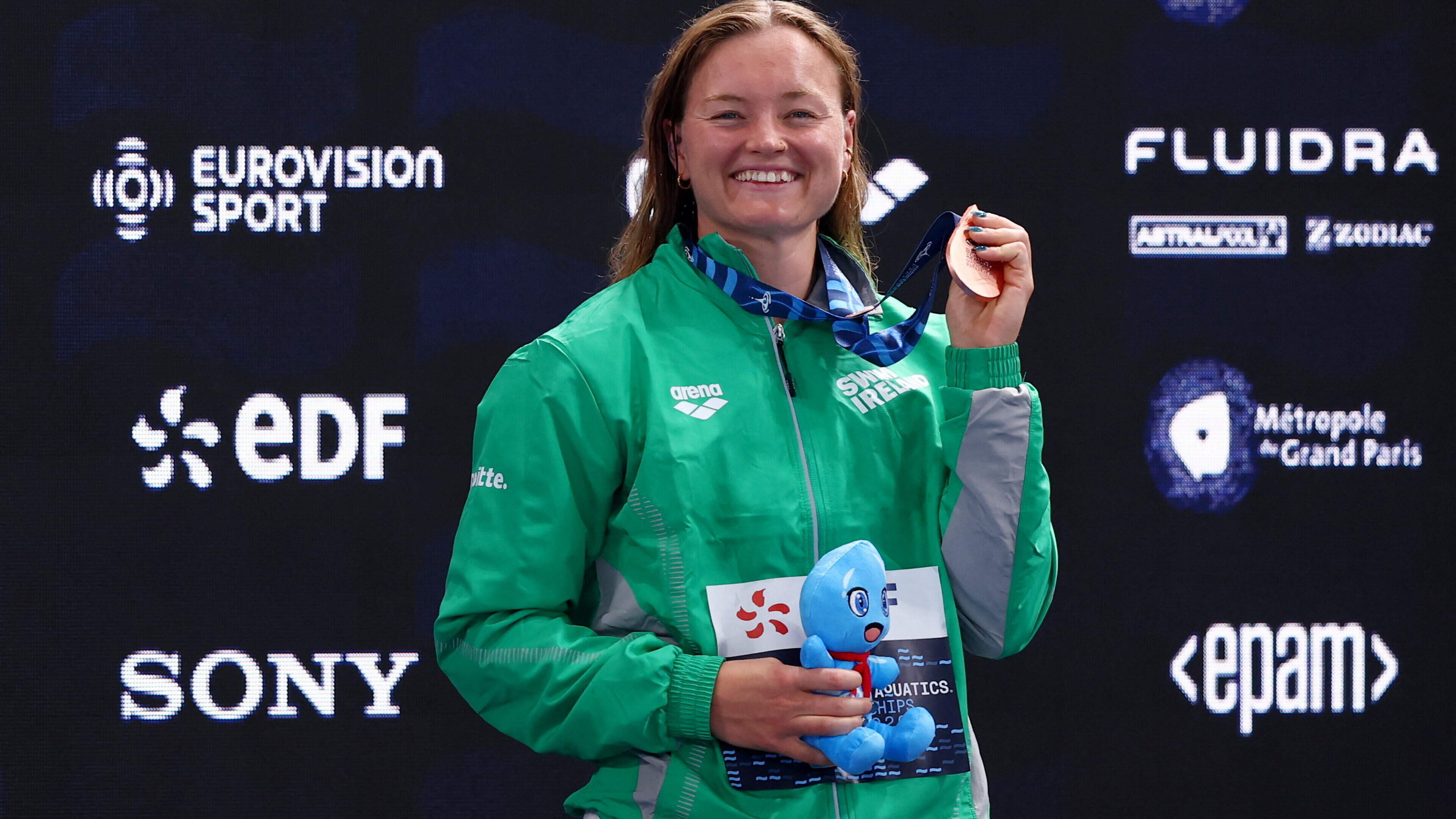 ‘I should just move here’ — Mona McSharry hails Paris performance after claiming bronze in women’s 200m breaststroke final