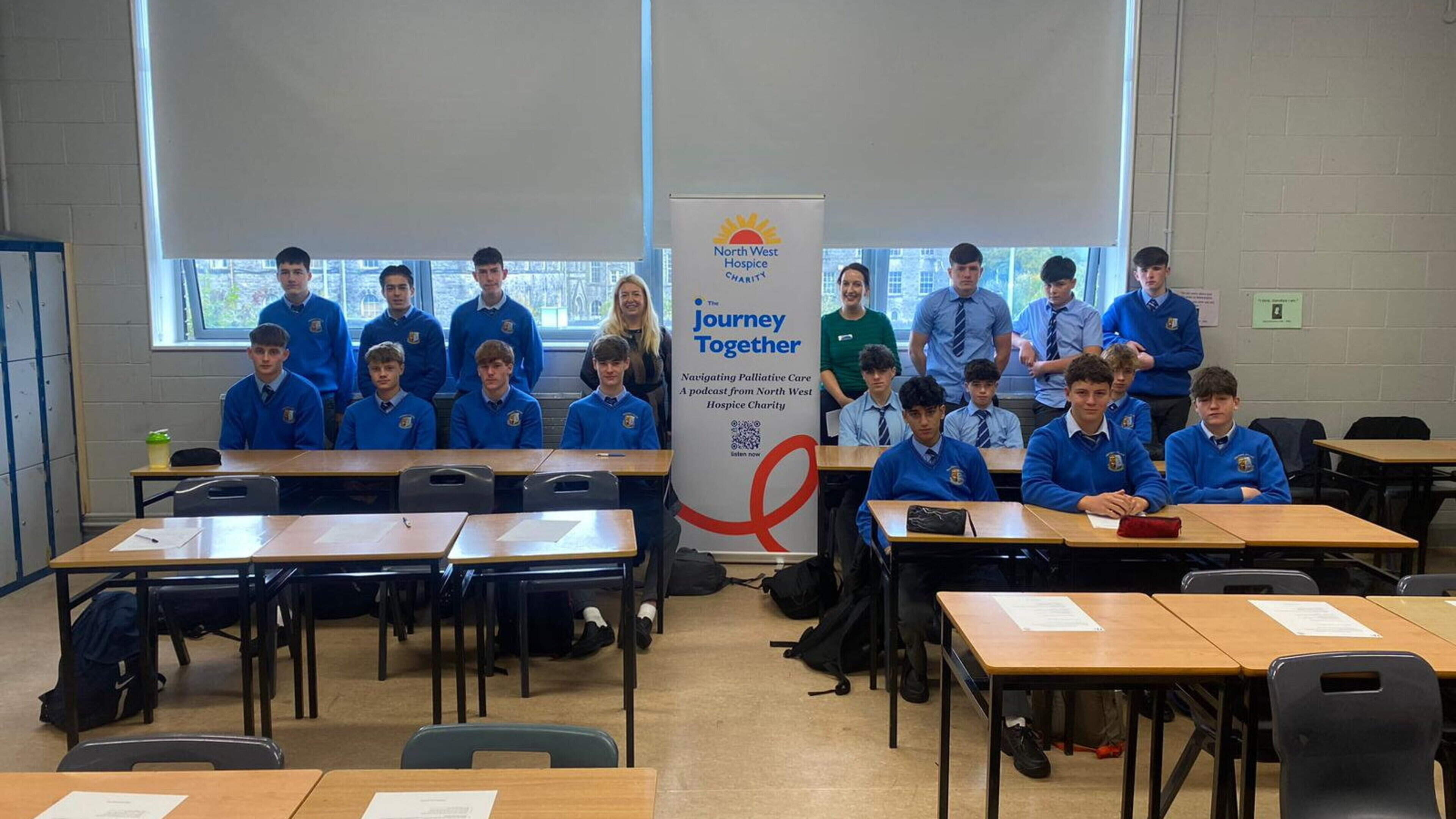 Transition Year students in four schools take part in North West Hospice palliative care education initiative