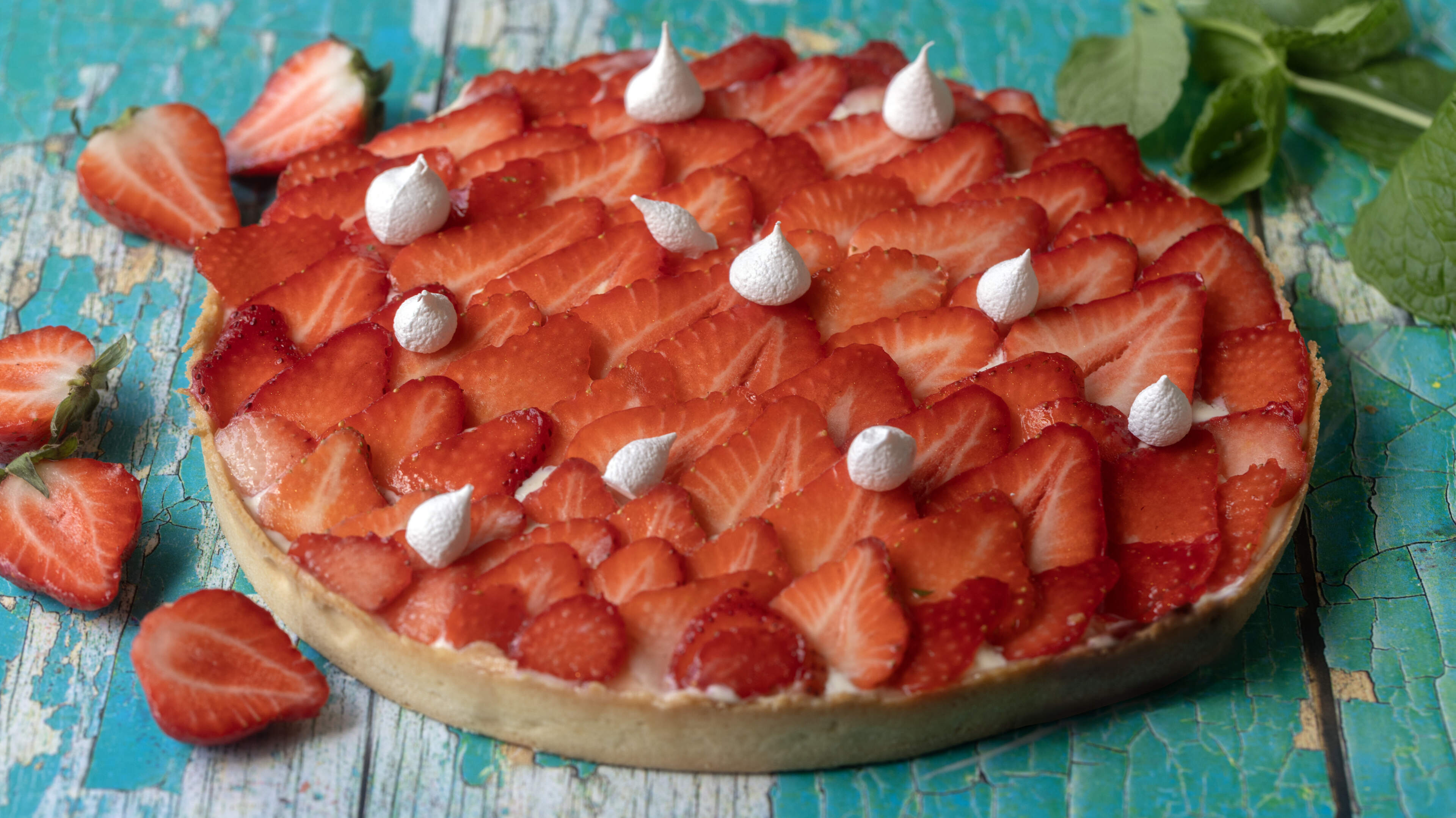 Strawberry tart