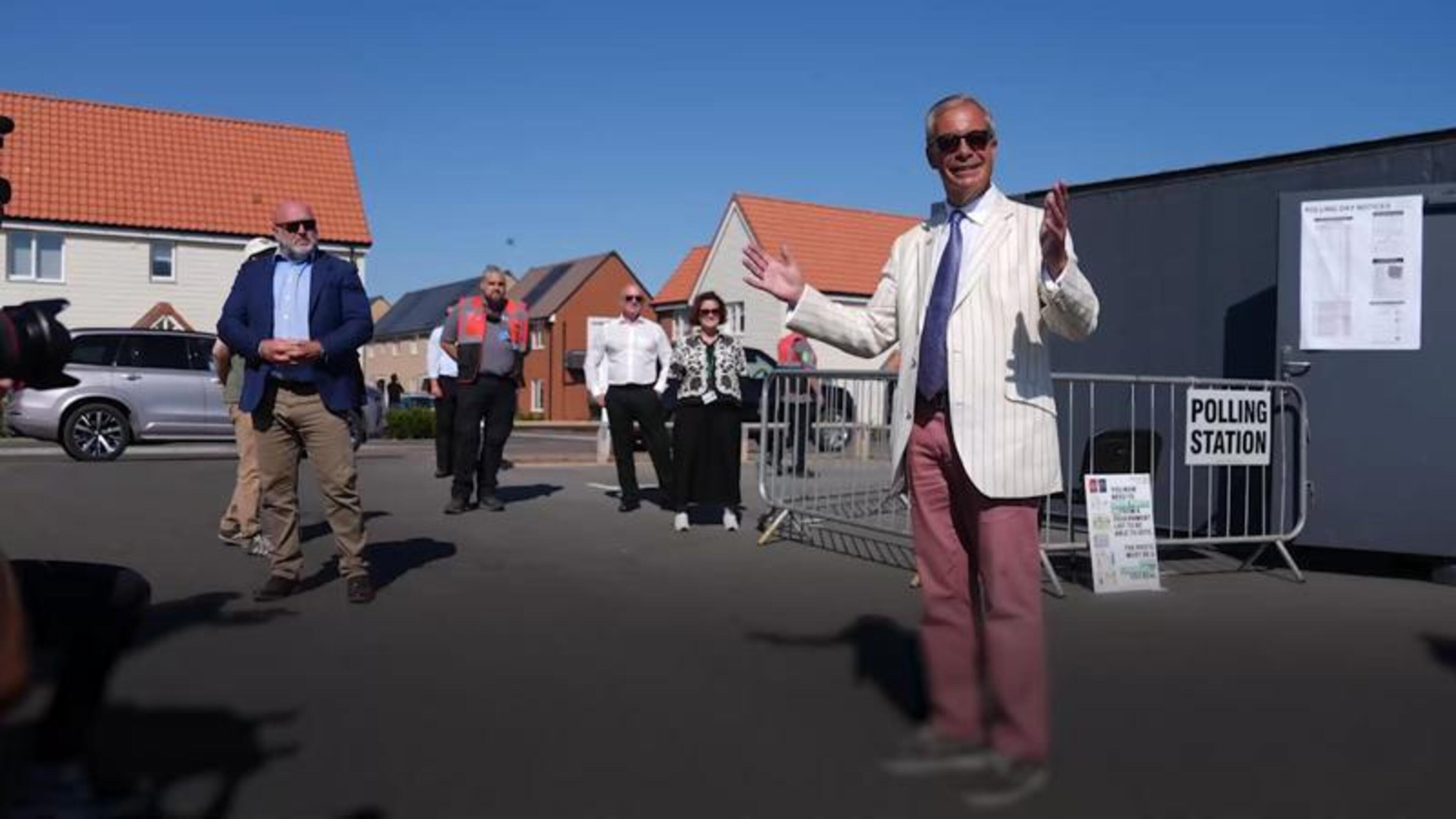 Nigel Farage wins Clacton by-election - but does not attend the count over disputed threat claims