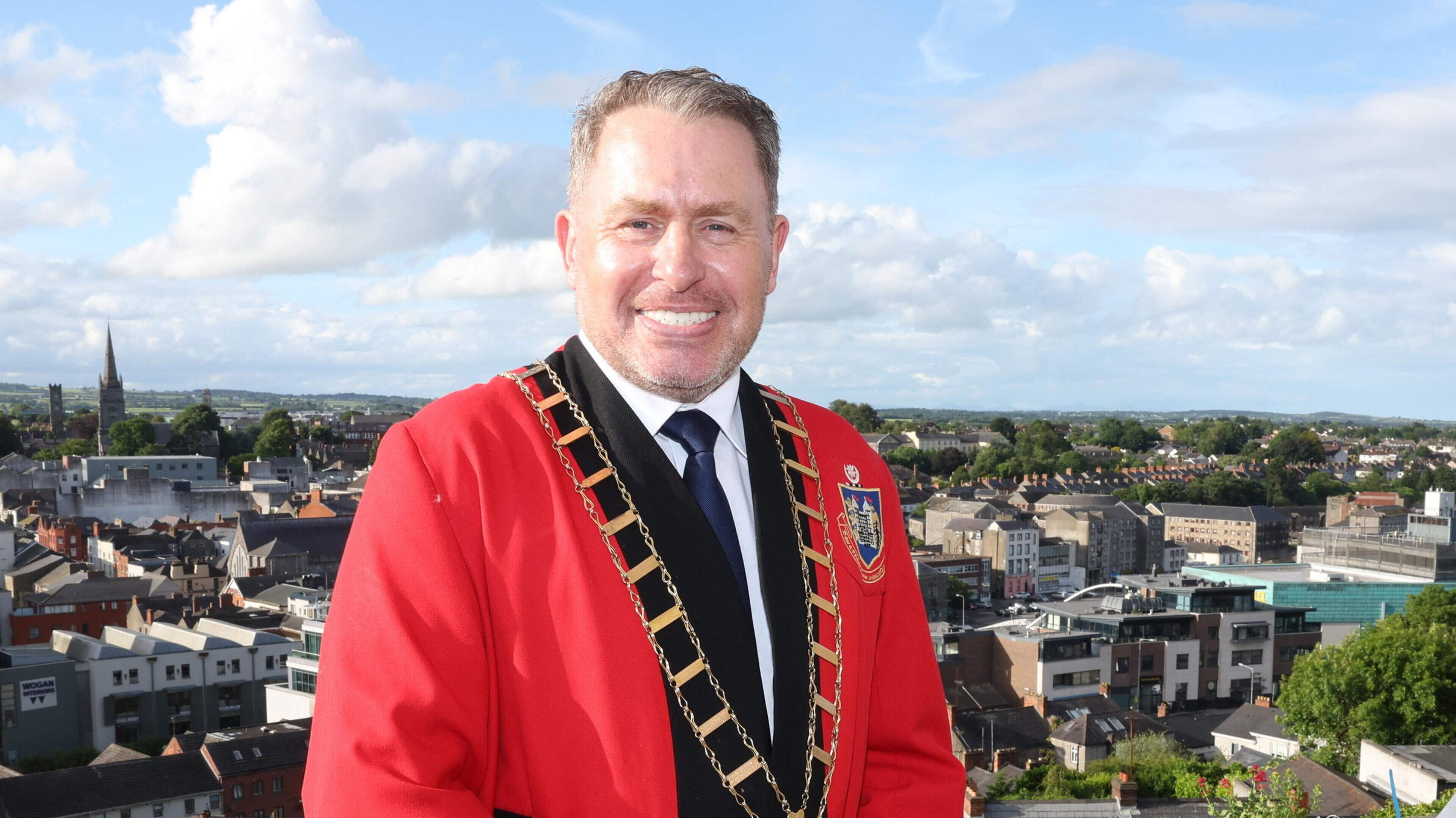 Lord Mayor of Drogheda Delcan Power will declare a holiday if Louth win Sam Maguire — but he has a soft spot for Dubs