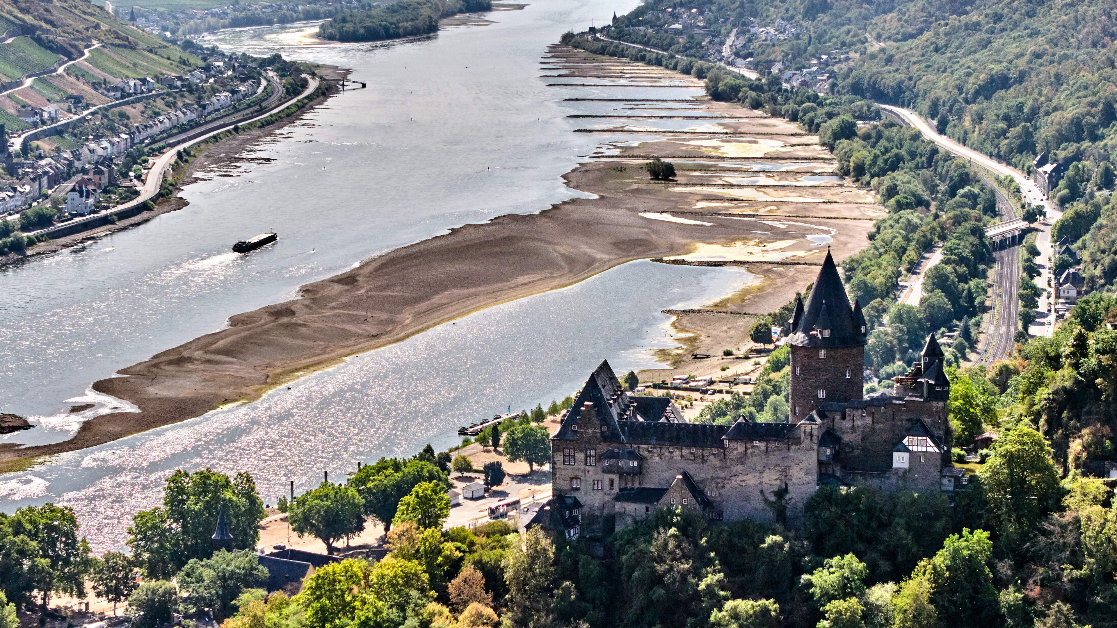 How the hard reality of climate change hit Europe's economy this summer