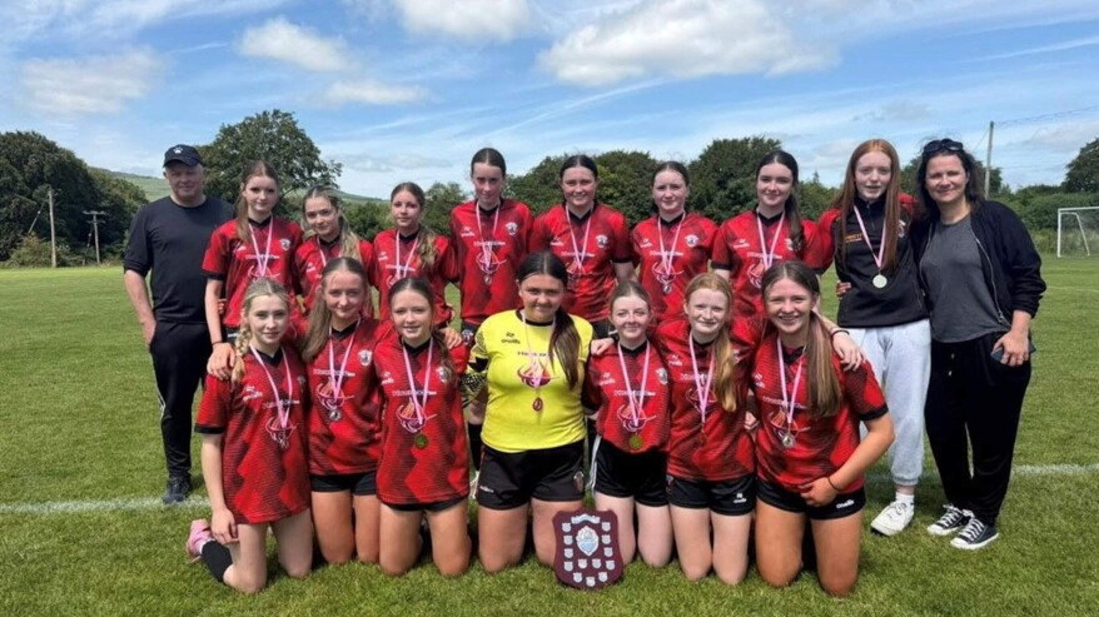 St. Leonards girls hold their nerve to collect league crown in play-off