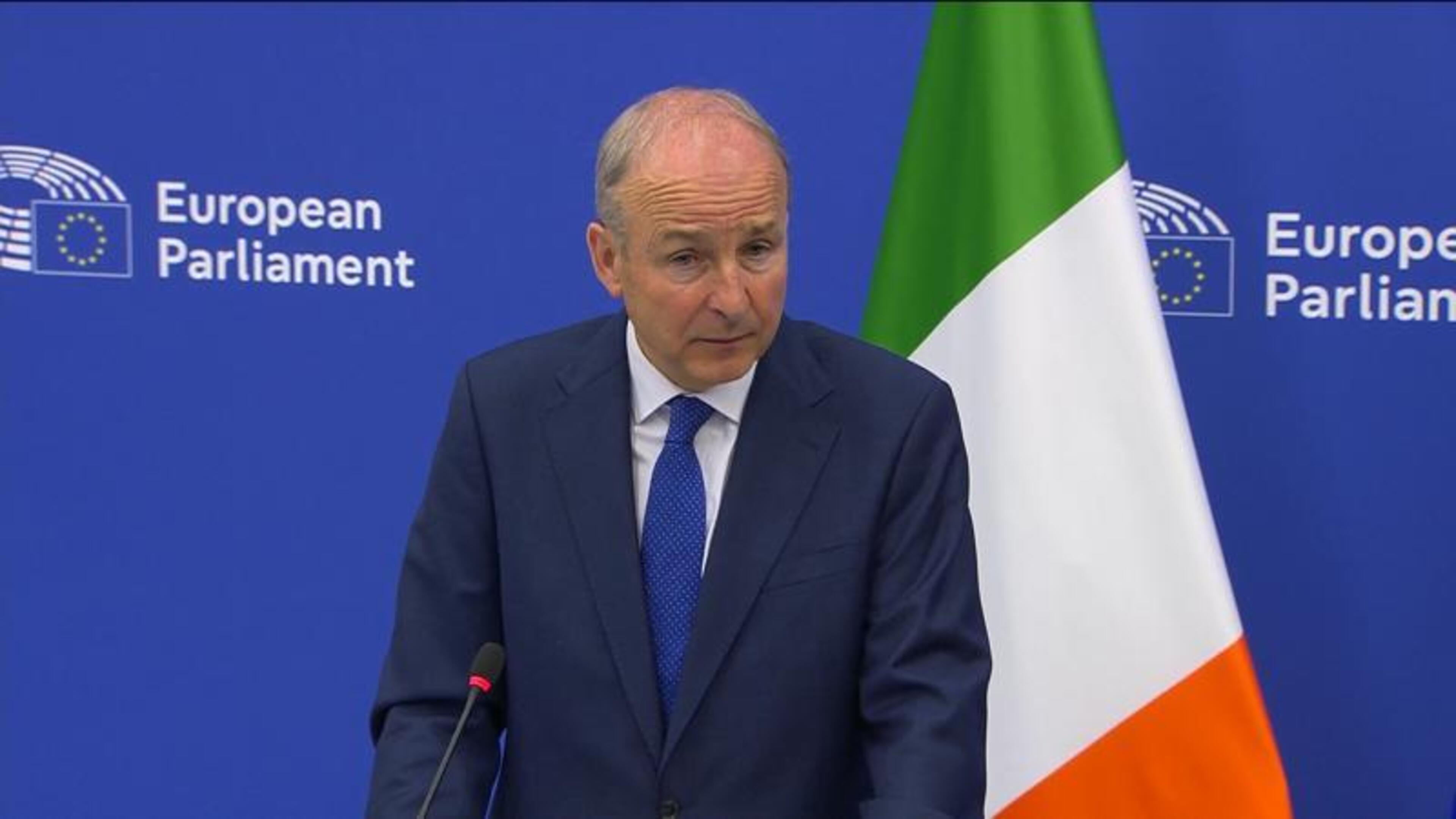 From homelessness to Aughinish and Israel – Taoiseach faces scrutiny in Strasbourg despite pleasantries as Gaeilge