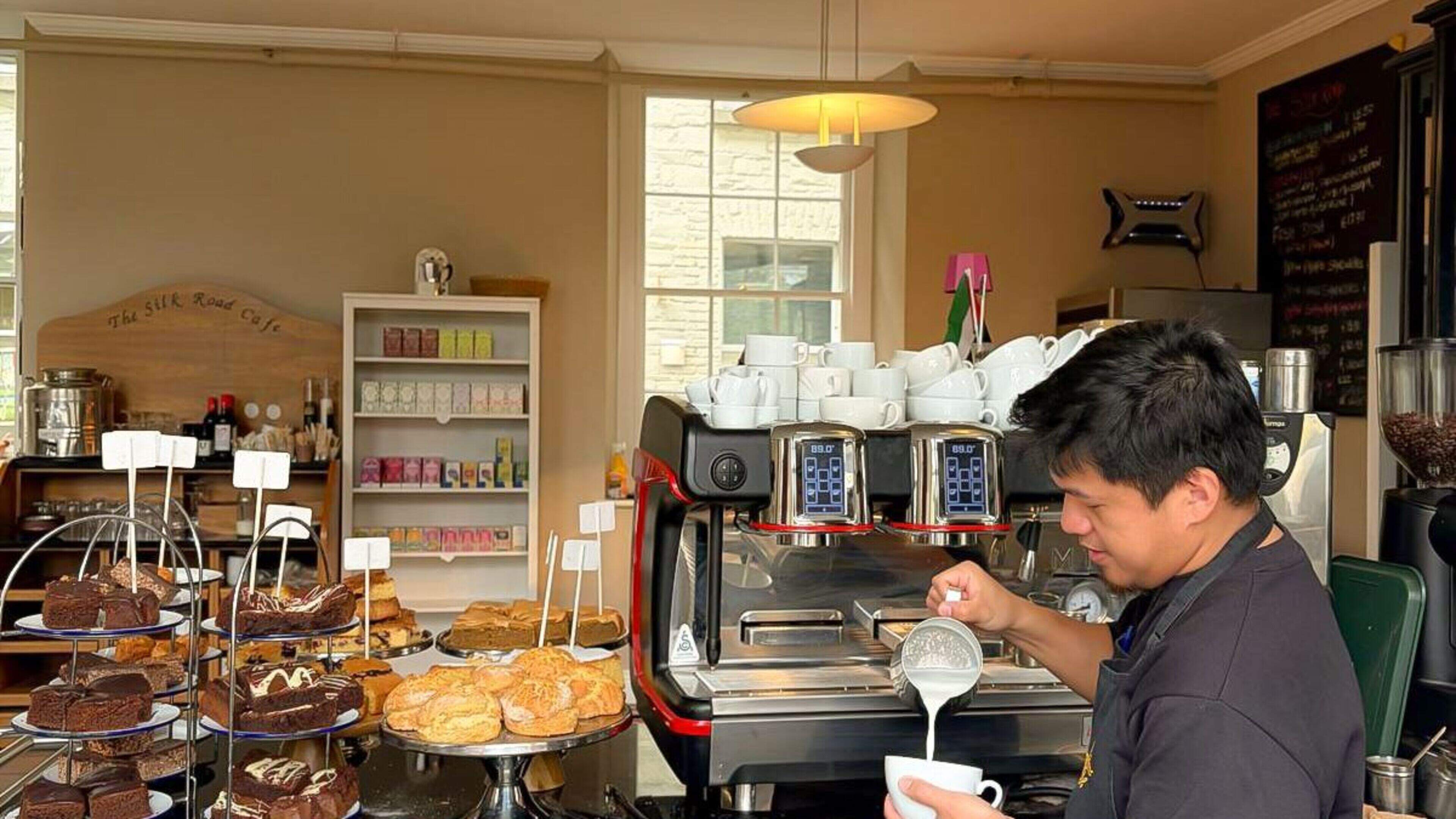 ‘We still have food sitting in the fridge’ – Silk Road Café owner forced to shut for Dublin Castle’s EU presidency stint ‘not allowed’ to enter building  
