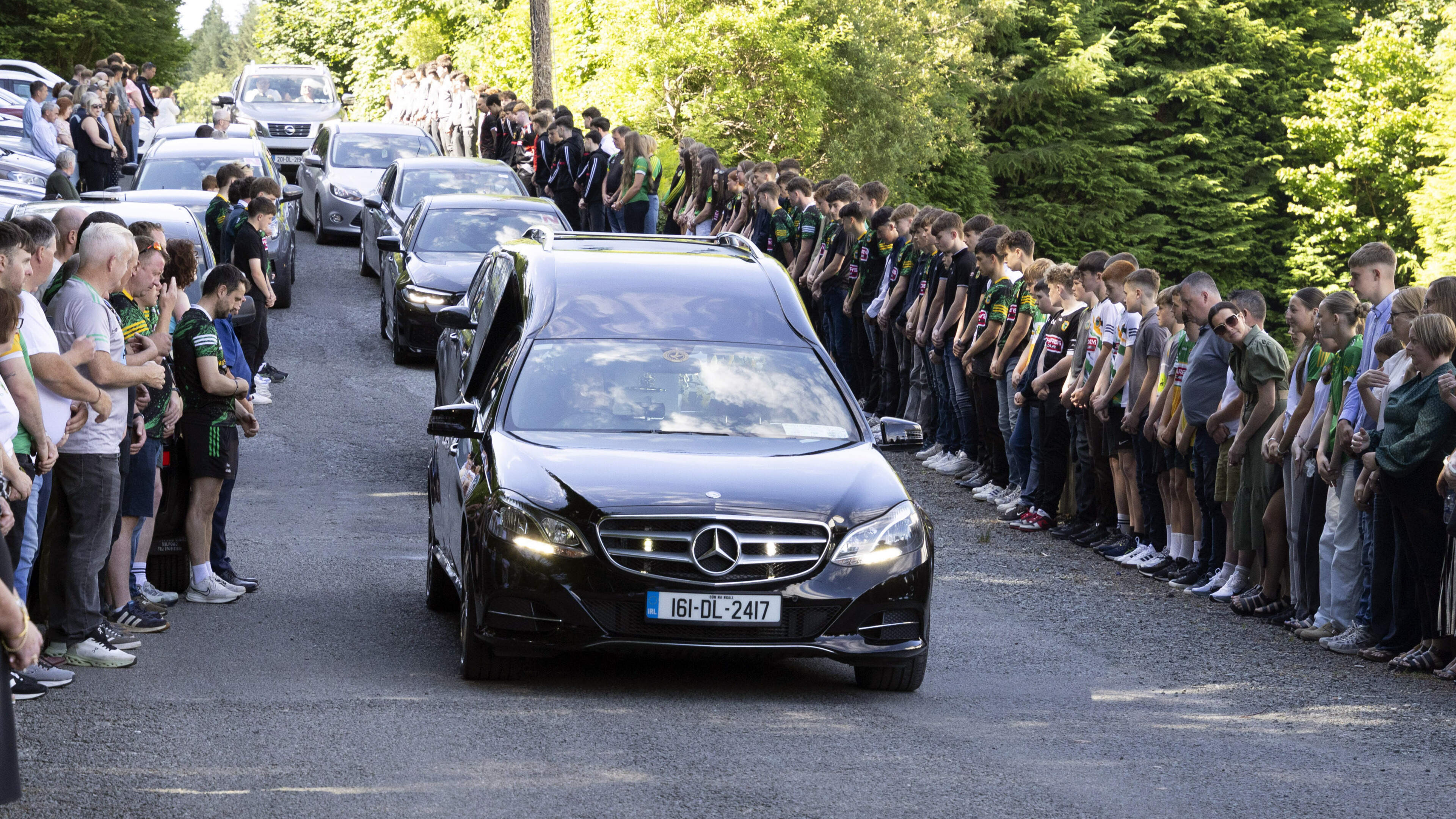 Funeral of teen who died at Donegal Rally hears of his ‘mischievous smile and twinkle in his eye’