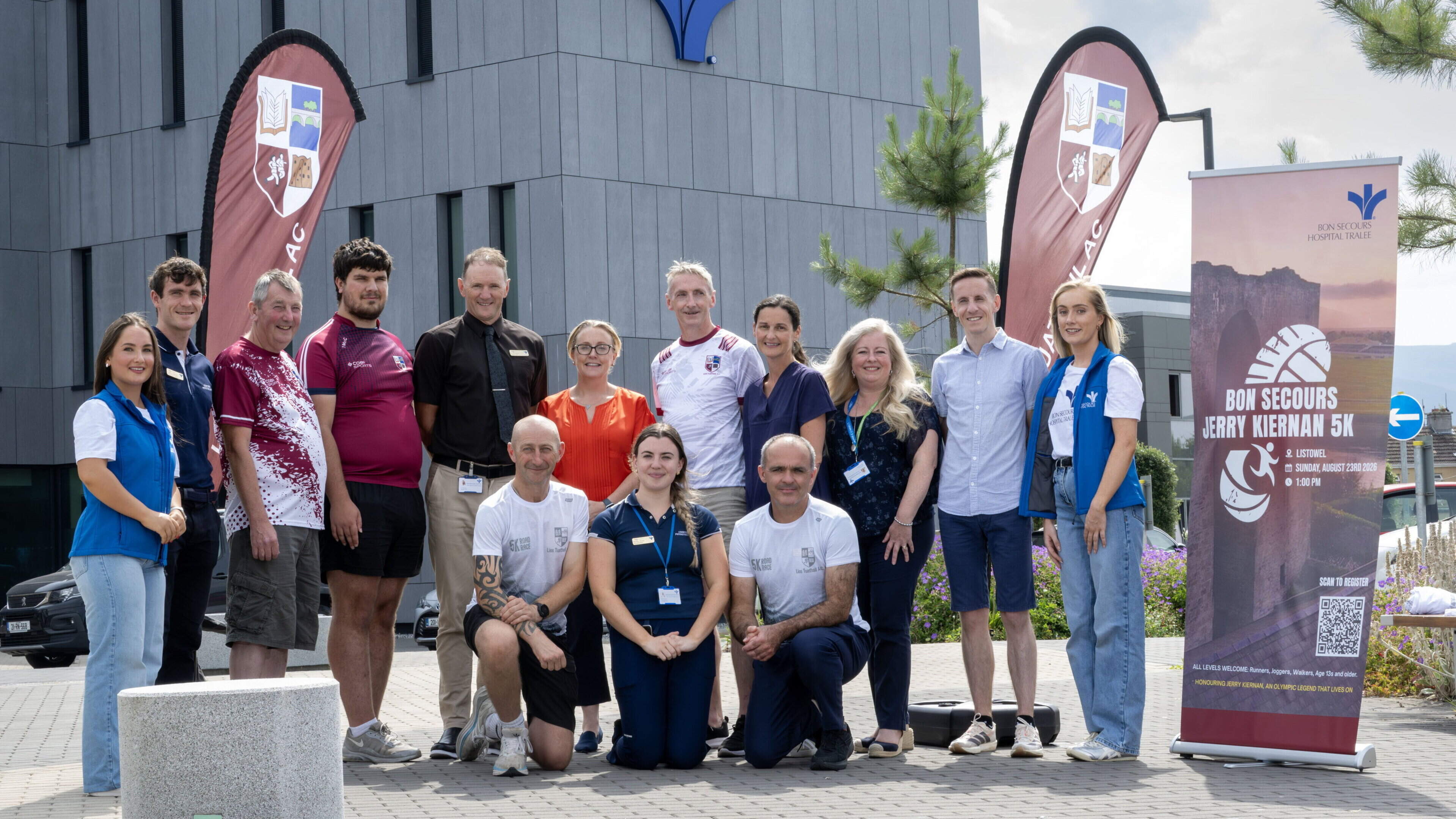 Bon Secour Hospital in Tralee announced as main sponsor of Jerry Kiernan 5K in Listowel