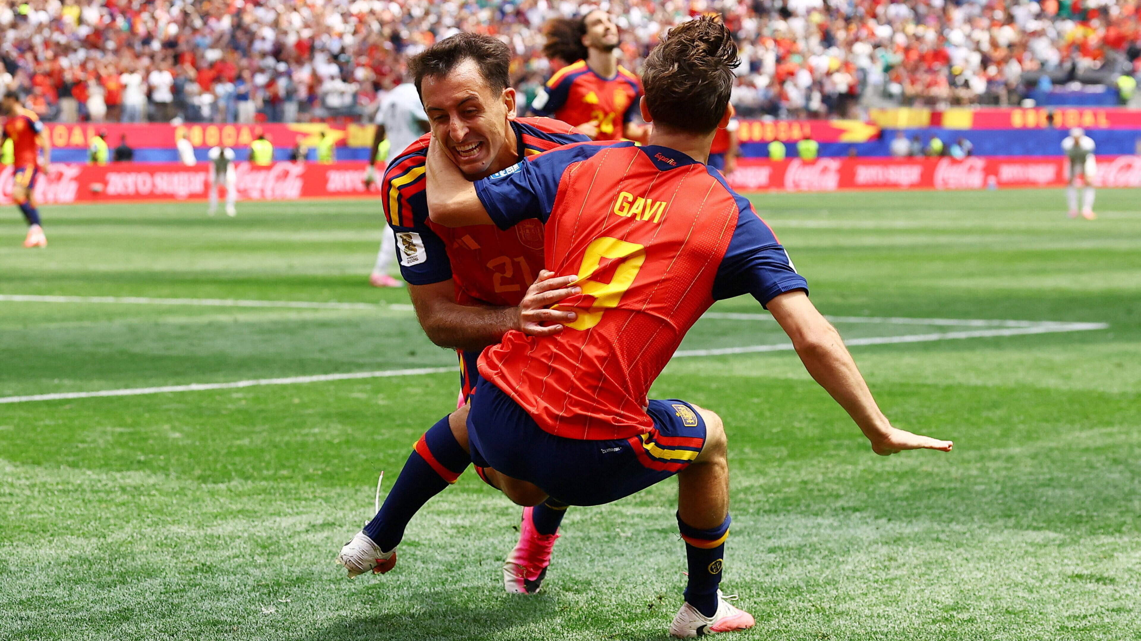 Spain show their class to march into last 16 with comfortable win over Austria  