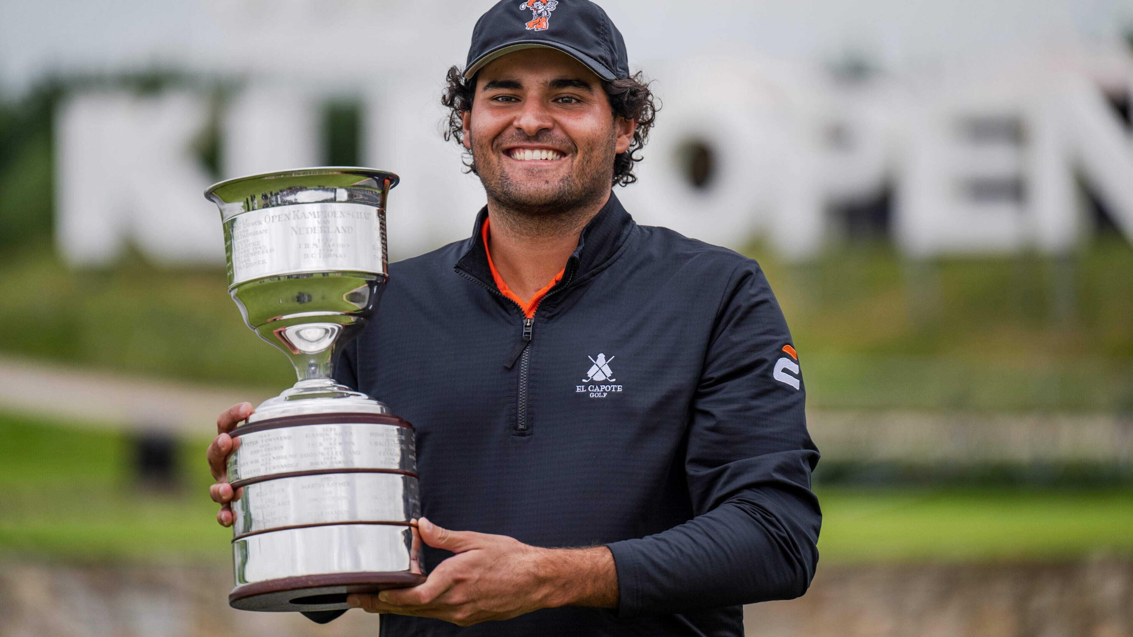 Bizarre scenes as protesters disrupt KLM Open finish