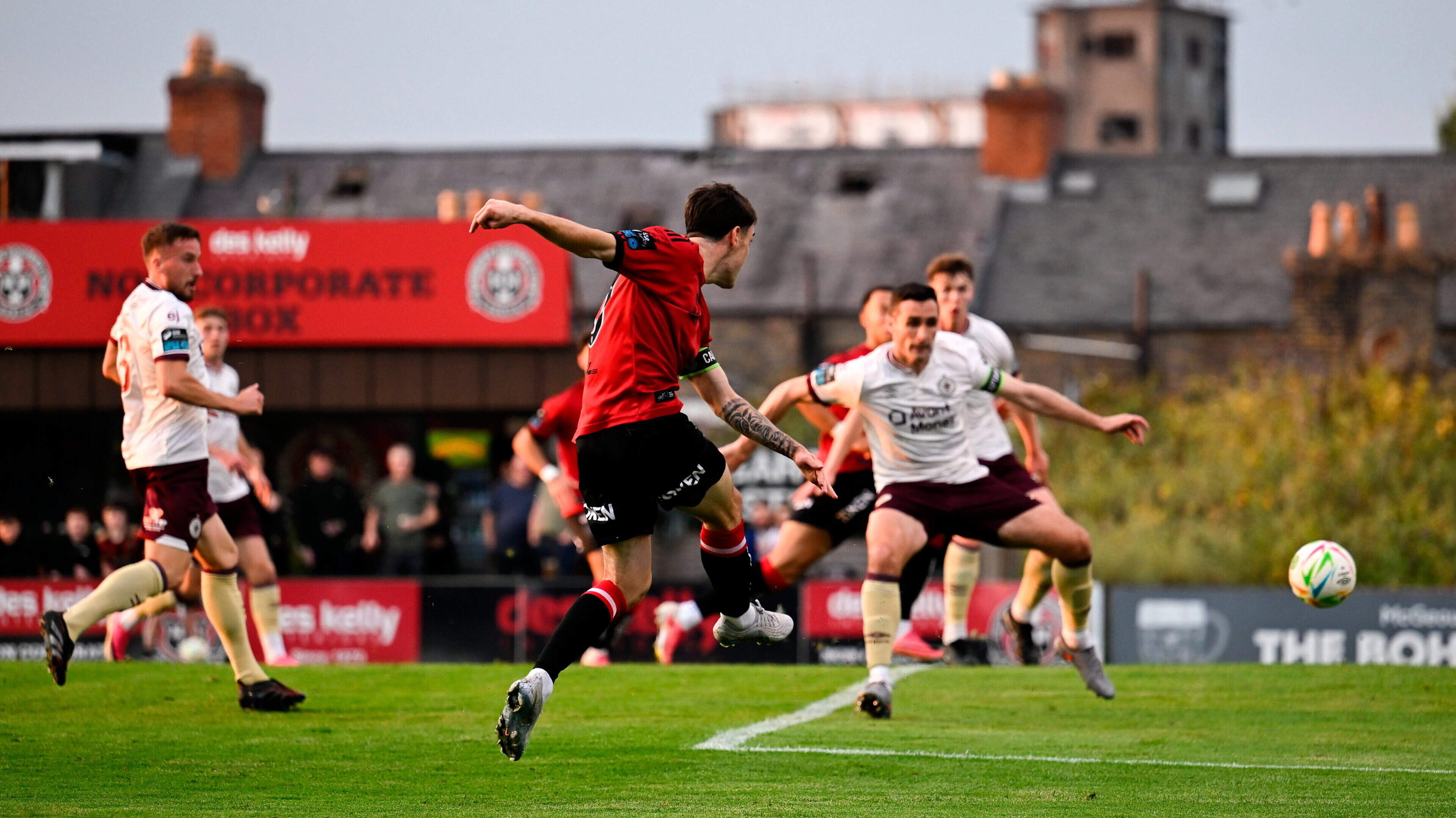 League of Ireland: St Pat’s slip up as Bohemians close gap at top, Dundalk take Louth derby and Shels slip up at Galway