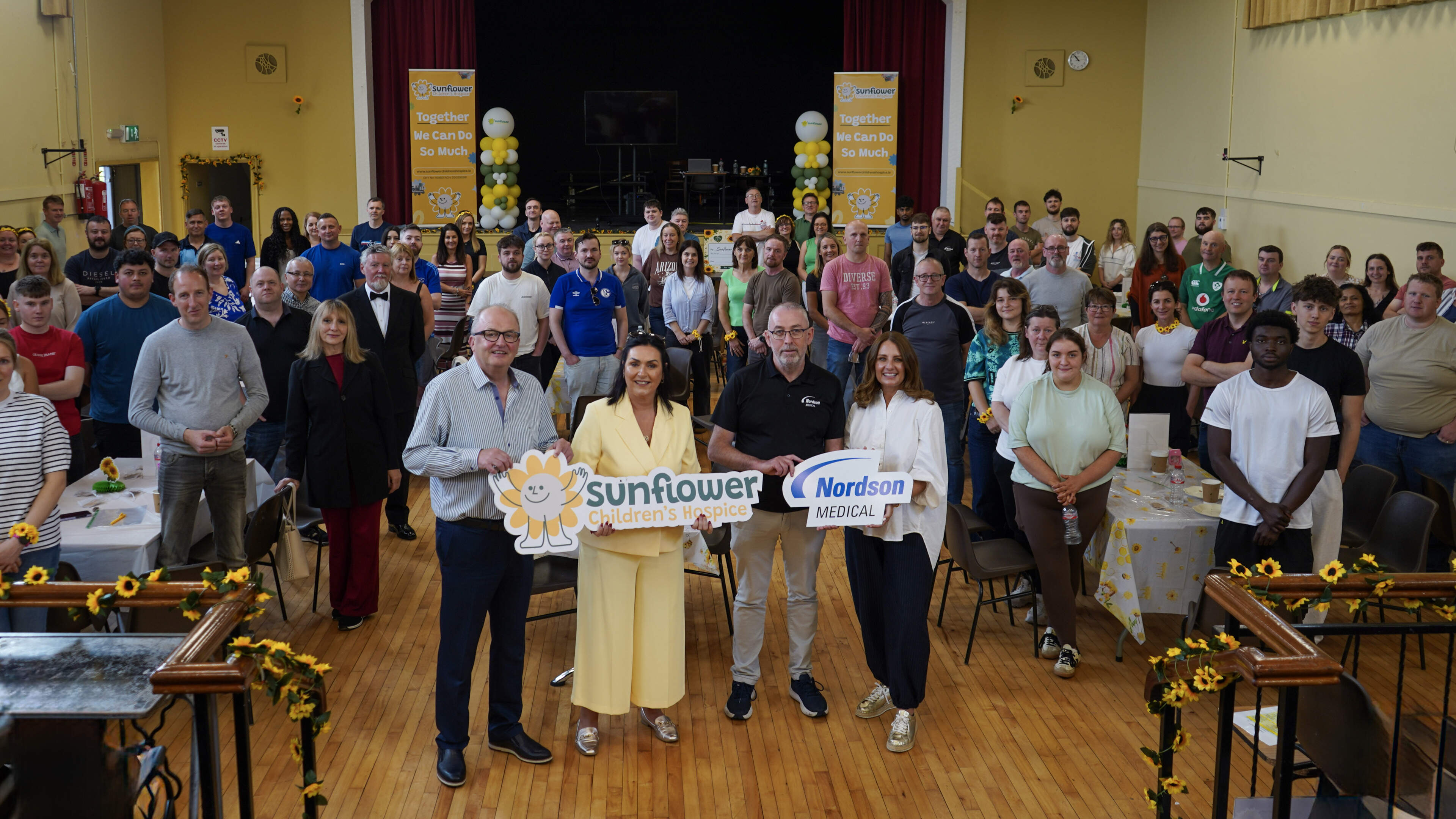Roscommon-based company raises over €110,000 for Sunflower Children’s Hospice in Mayo