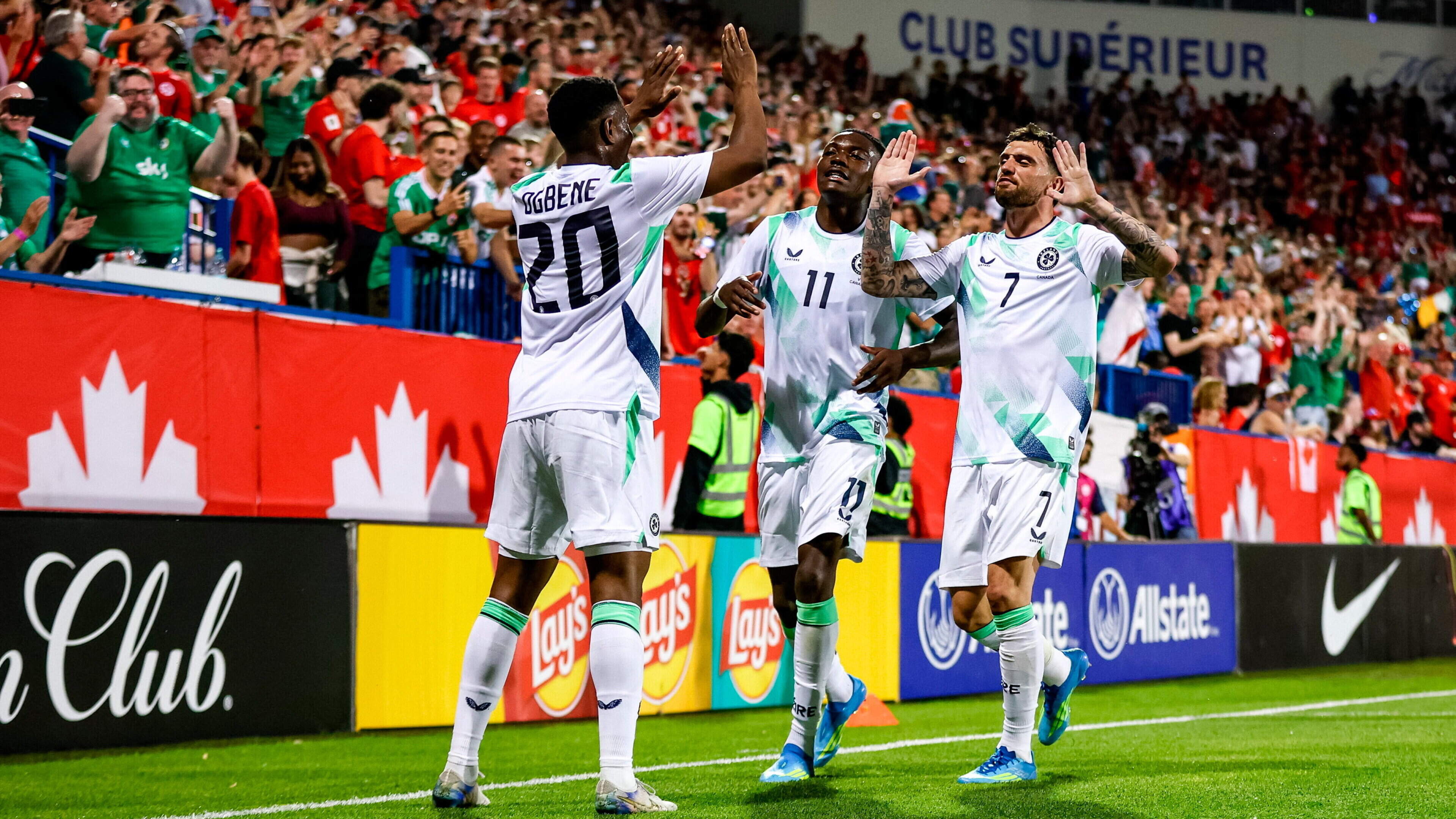 Chiedozie Ogbene dampens Montreal mood as second half turnaround earns draw for Ireland