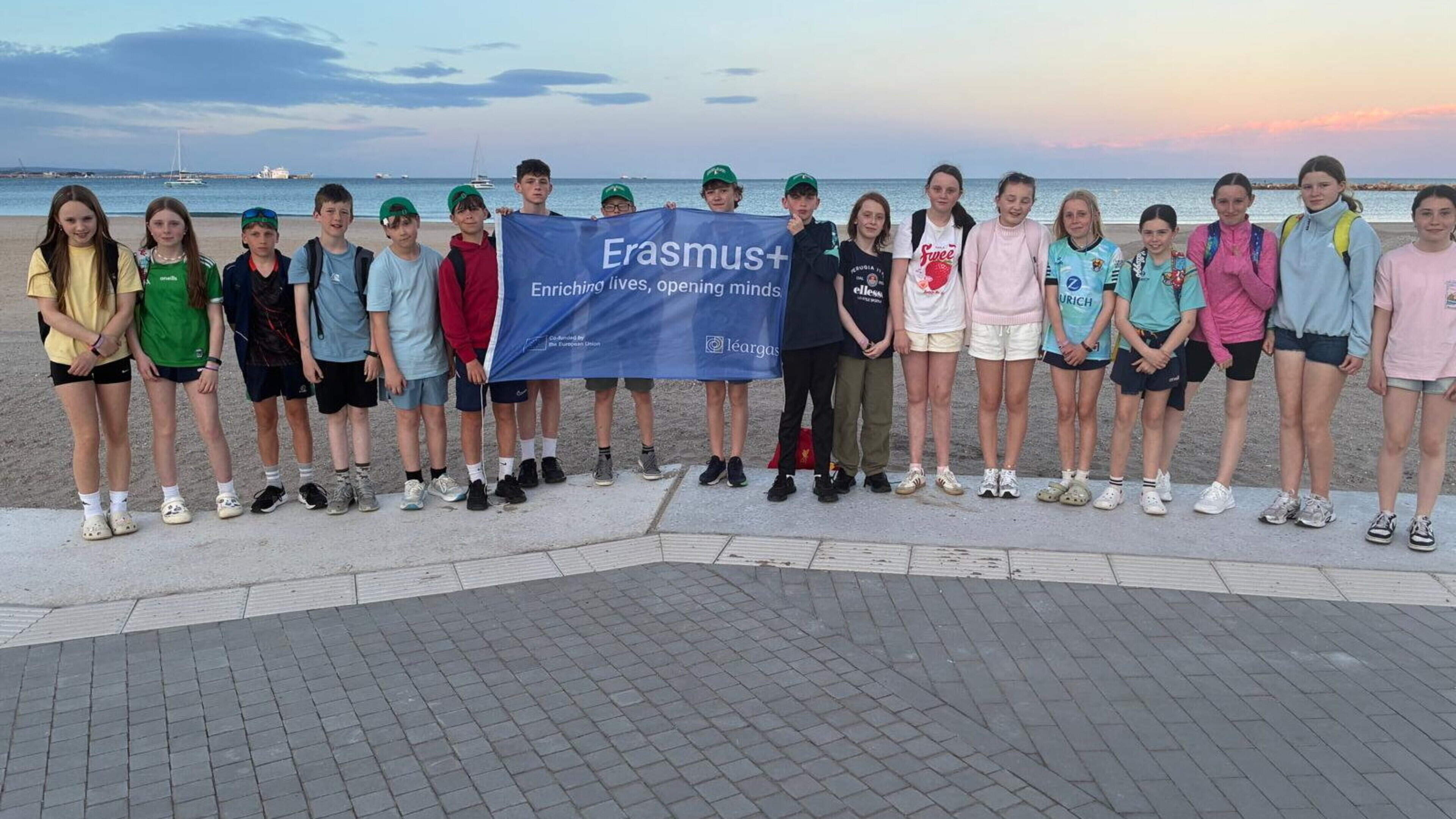 Wexford primary school students join peers from Spain and Serbia on Erasmus+ programme