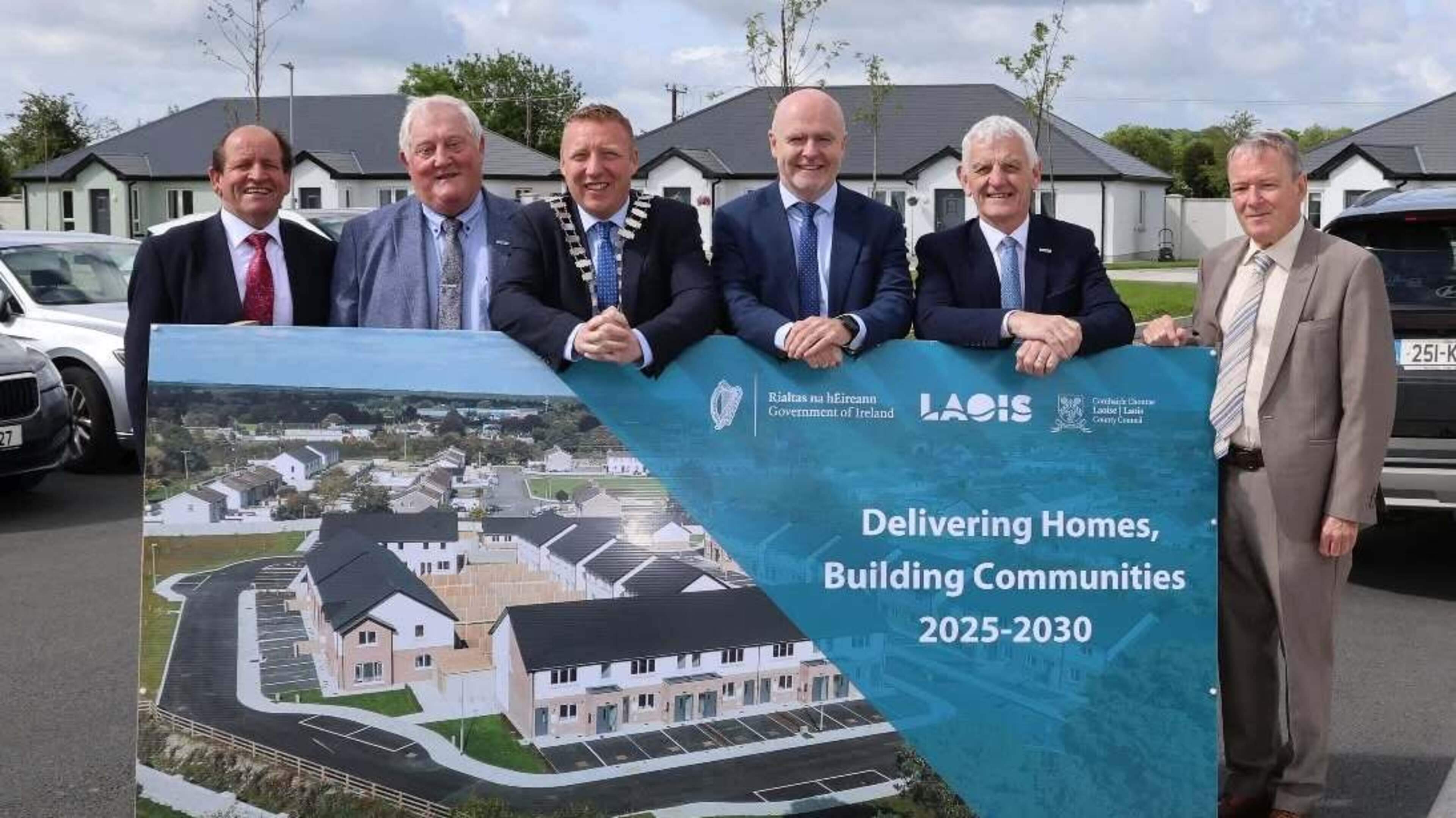 Laois welcomes 58 new social and voluntary homes opened at five locations