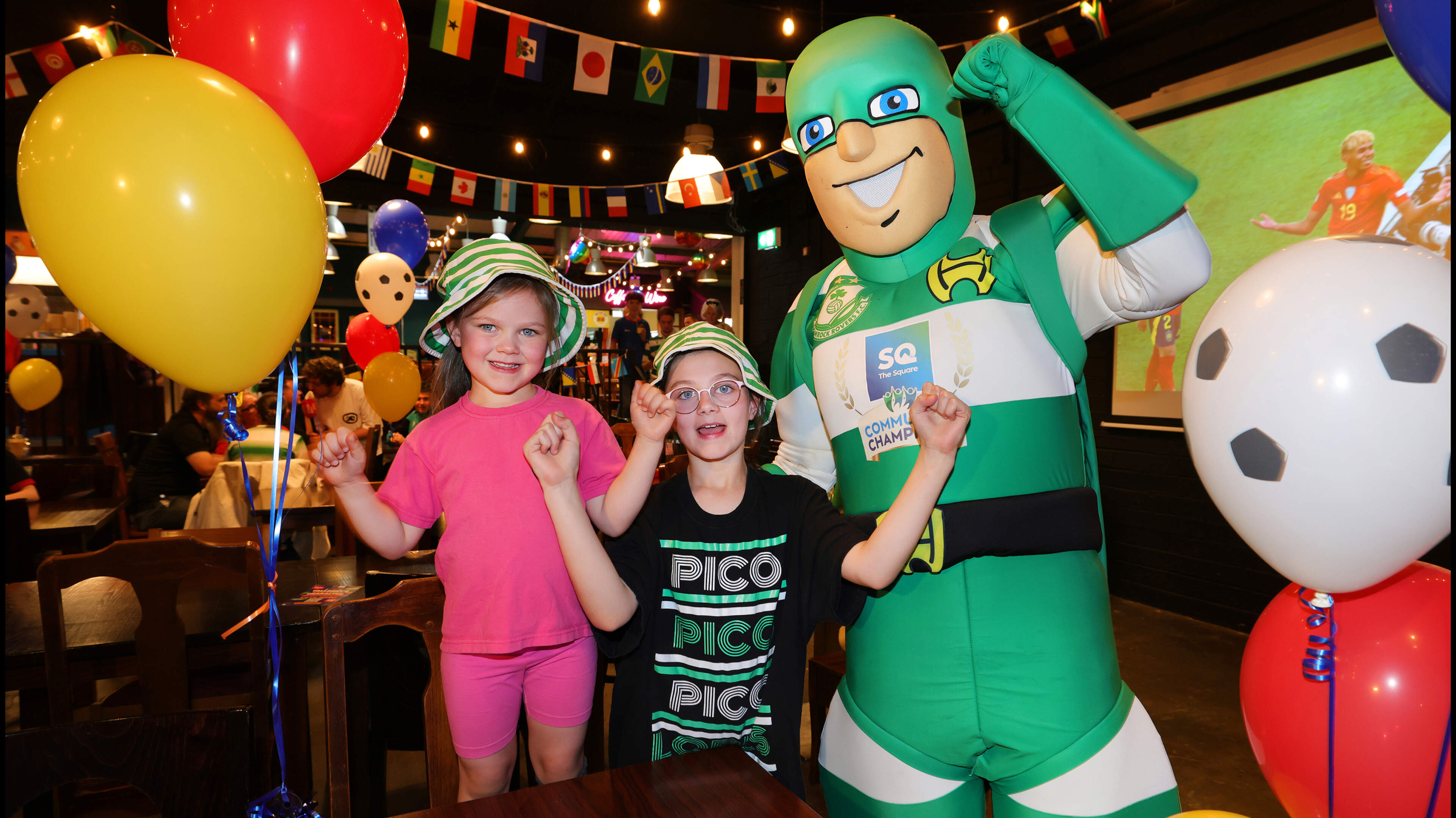 Tallaght’s Priory Market turns into sea of blue, white and red for ‘Pico Party’ World Cup screening