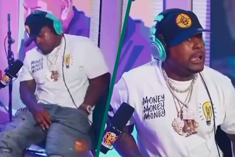 Texas Rapper accidentally fires gun during an interview | Irish Independent