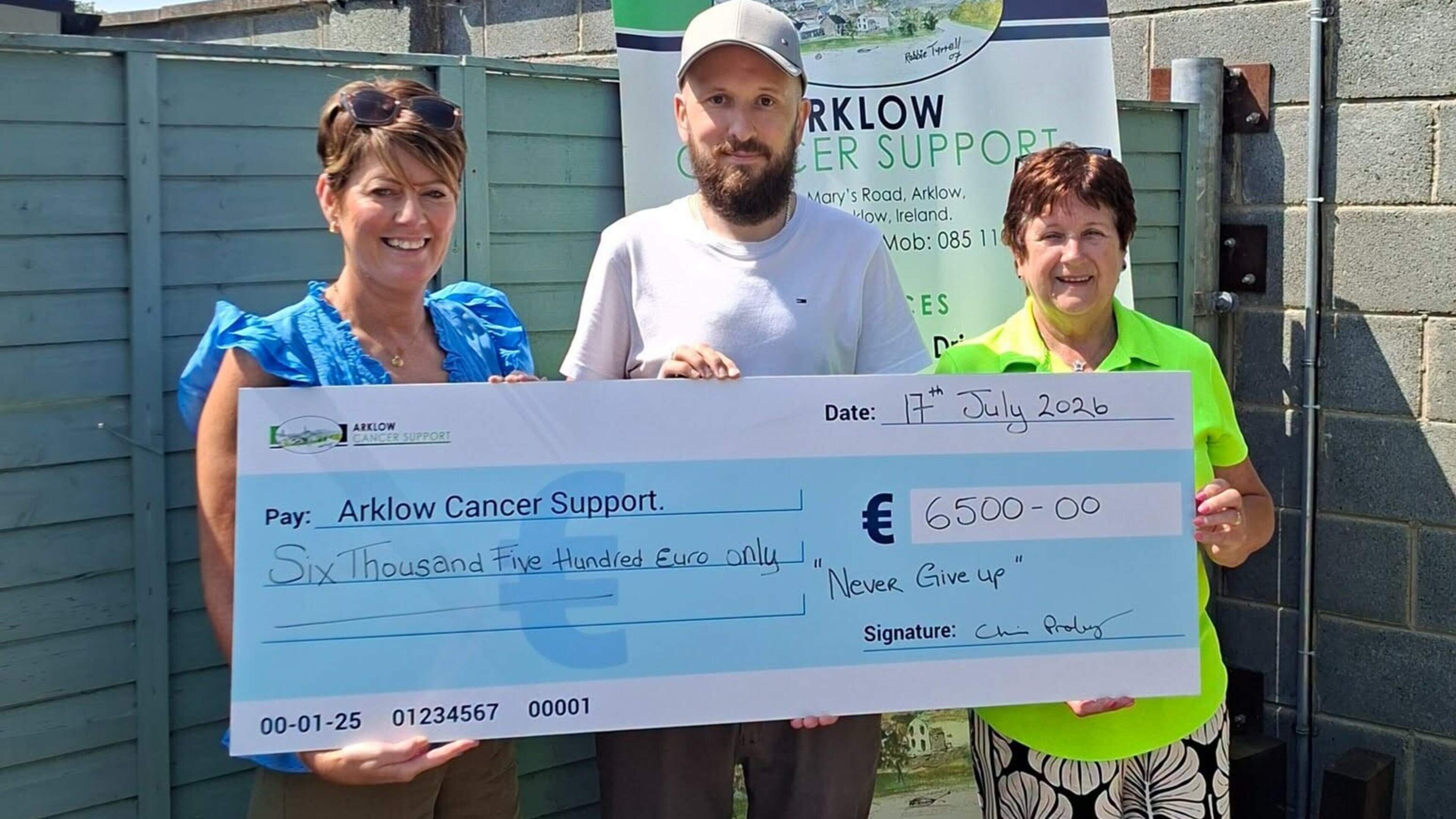 Wexford cancer survivor breaks €100,000 charity fundraising barrier