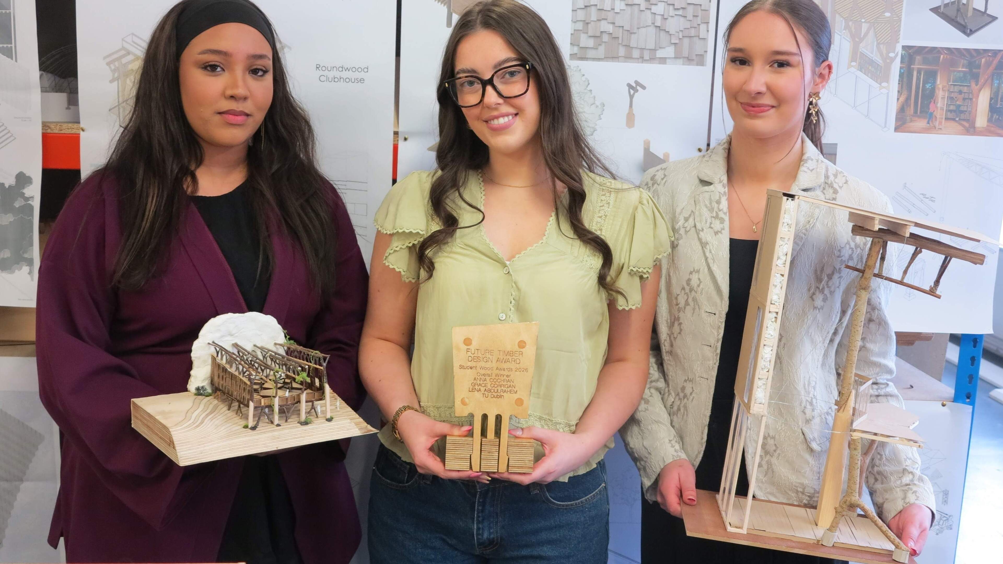 Forest-inspired design earns Wicklow architecture student top national award