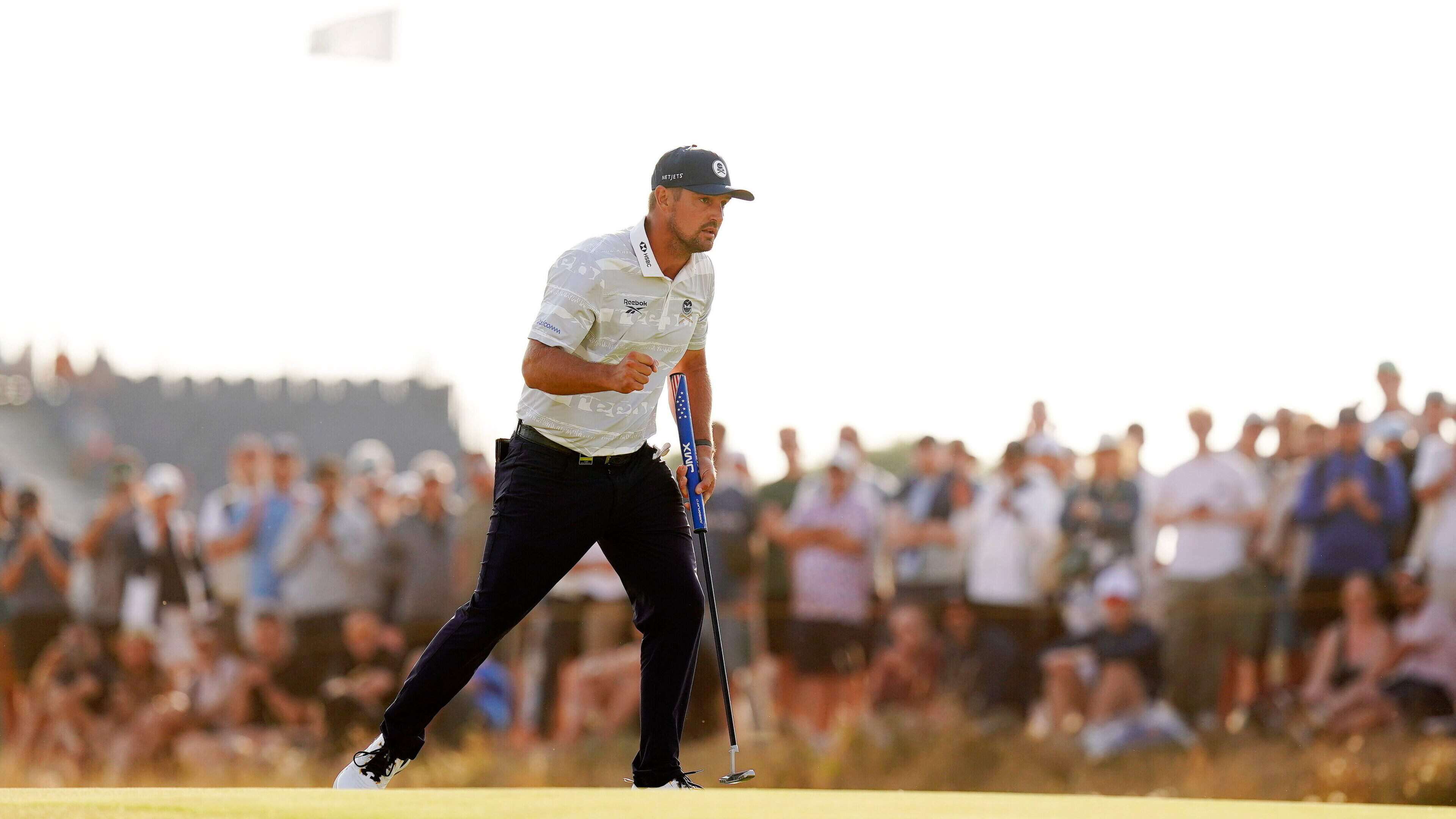 The Open, Day Three: 	Sam Burns leads as Rory McIlroy’s comments create a stir on compelling day - as it happened