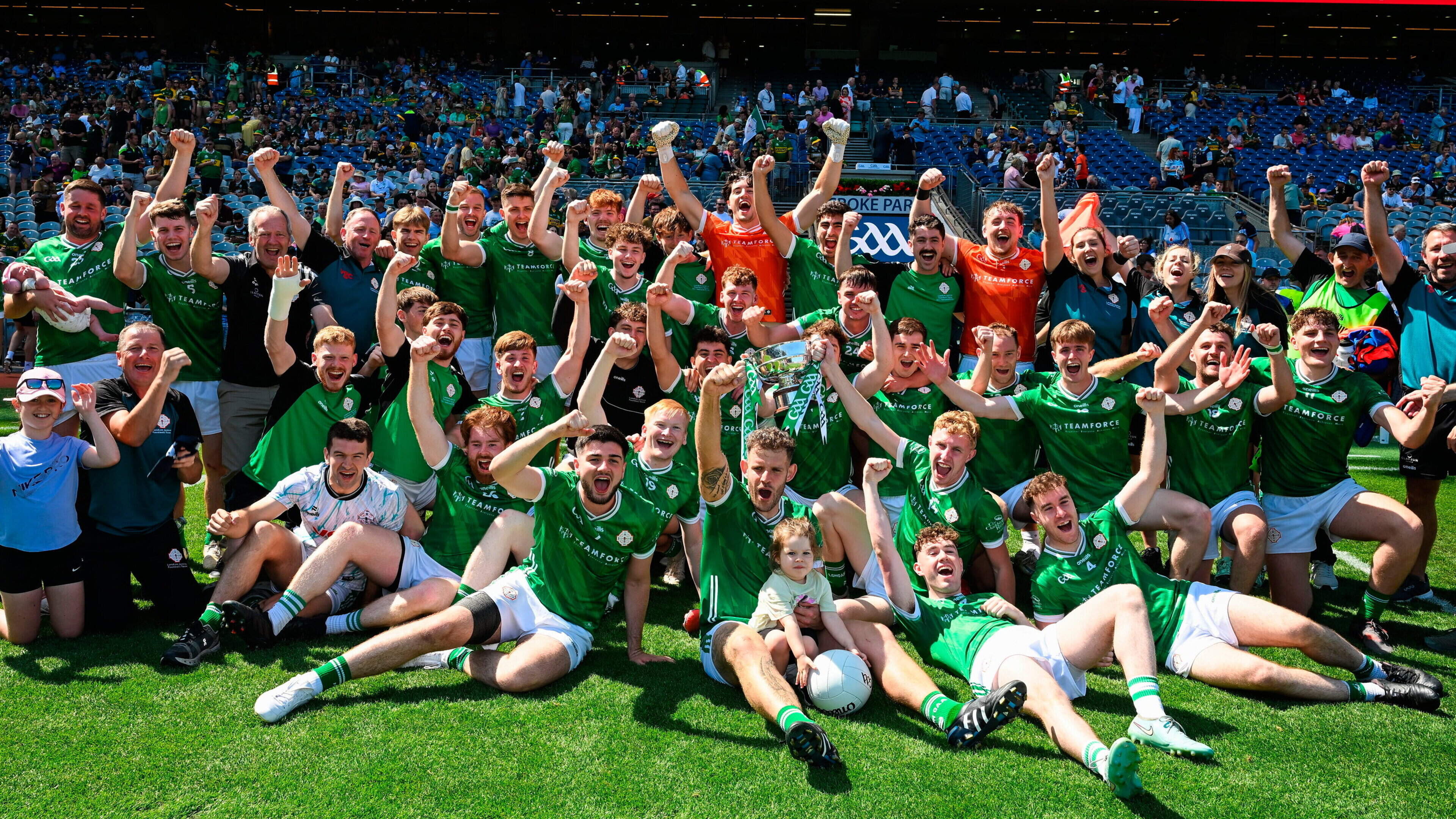 London put five goals past USGAA to take All-Ireland Junior crown