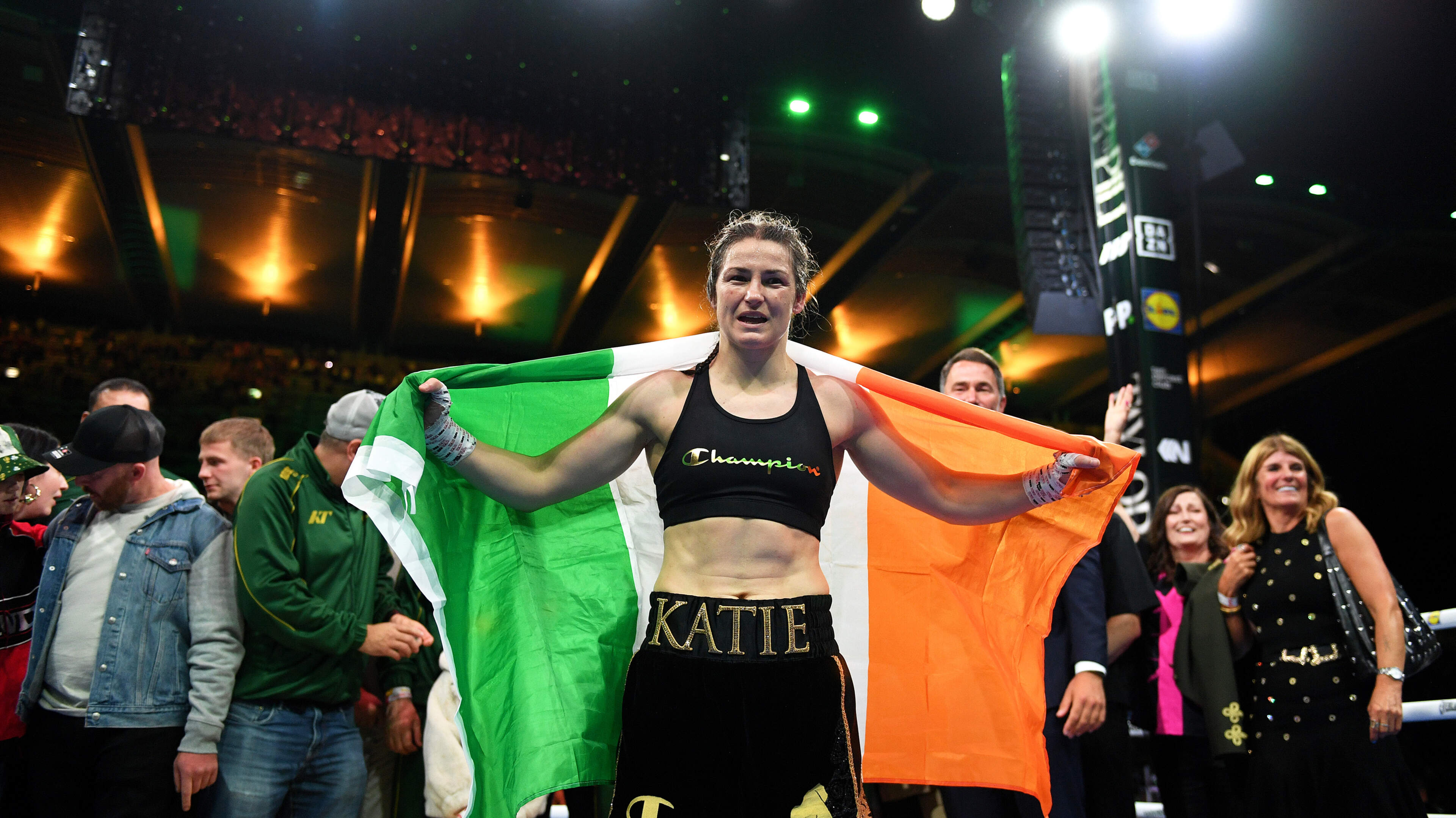 Míle buíochas a Katie as na cuimhní iontacha