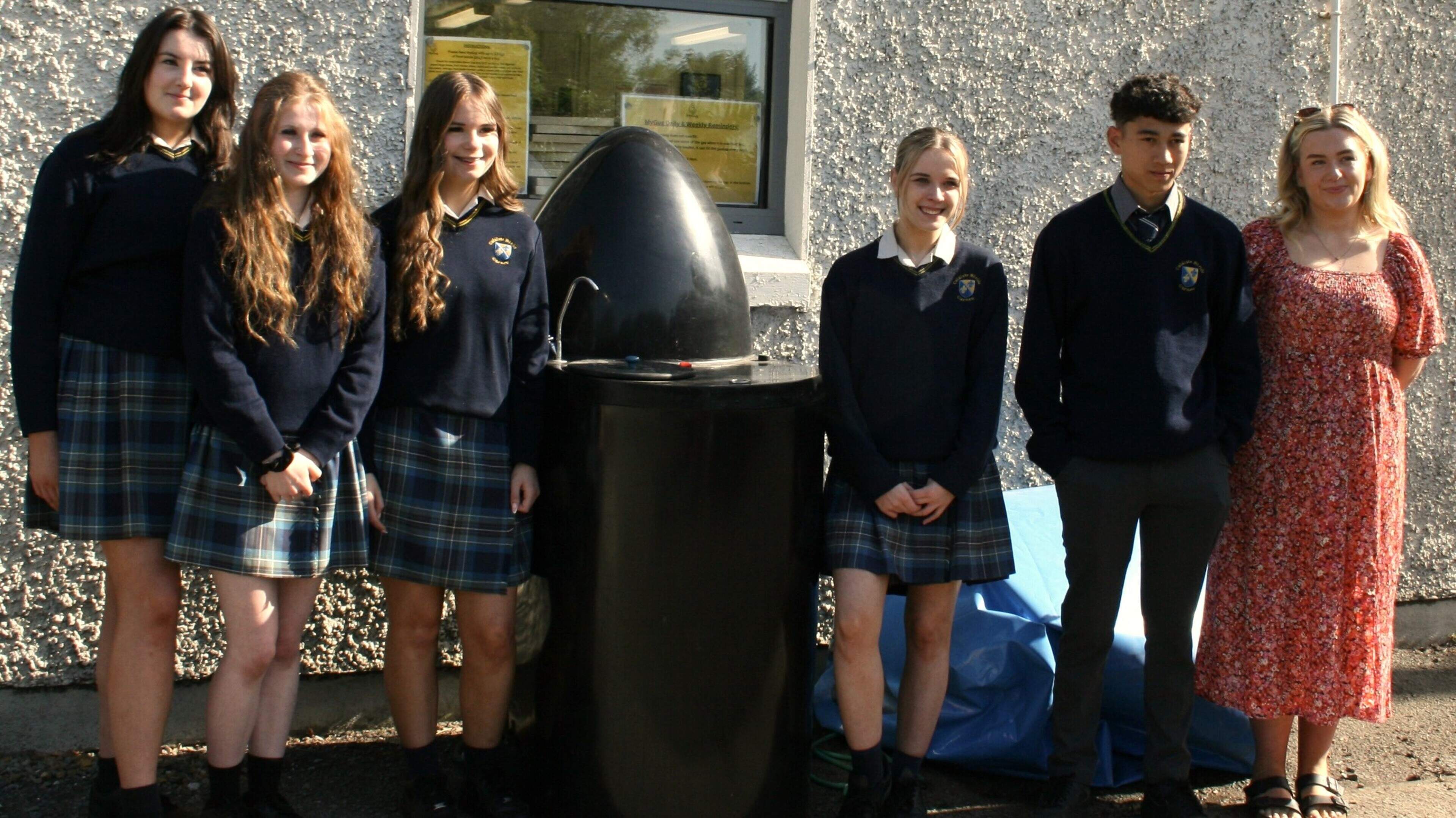 Wicklow school has cut food waste by 80pc since installation