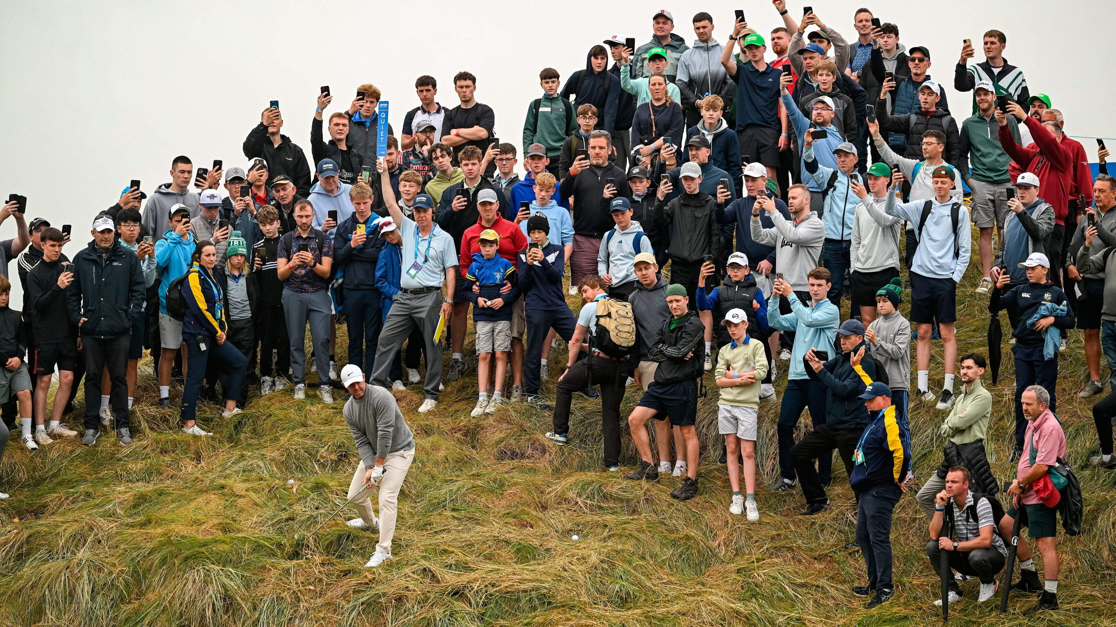 Irish Open Day Four: Rory McIlroy out on course ahead of Shane Lowry’s bid to close deal at Doonbeg